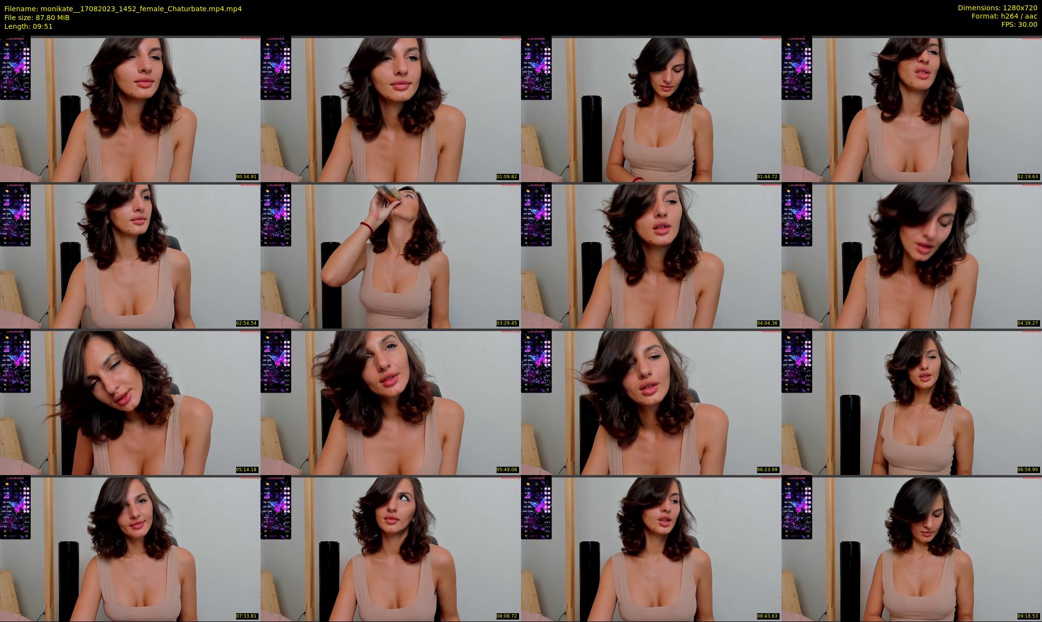 monikate_ — 10 minute Chaturbate couple cam show recording, 720p, Aug 17, 2023