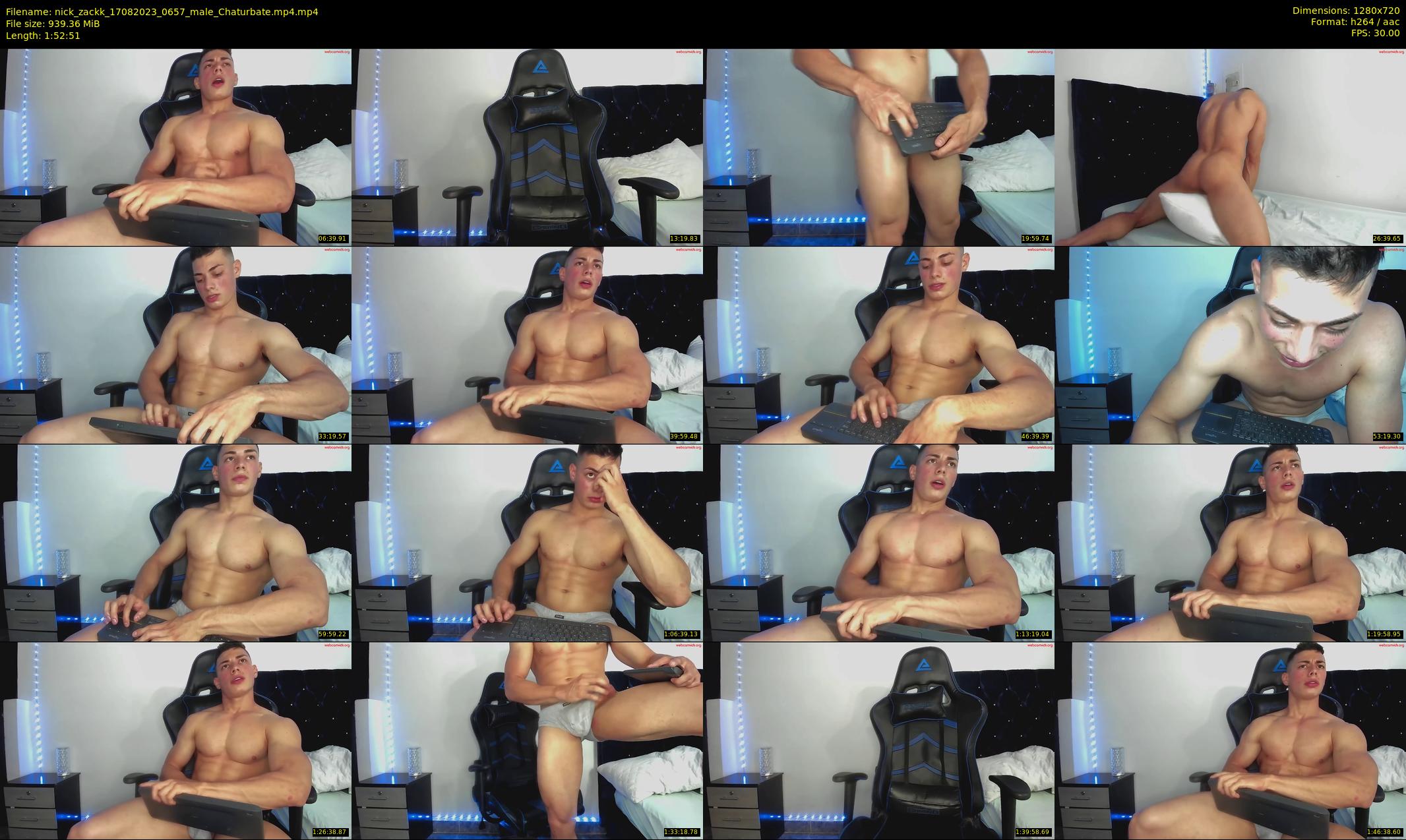 nick_zackk — 113 minute Chaturbate male cam show recording, 720p, Aug 17, 2023