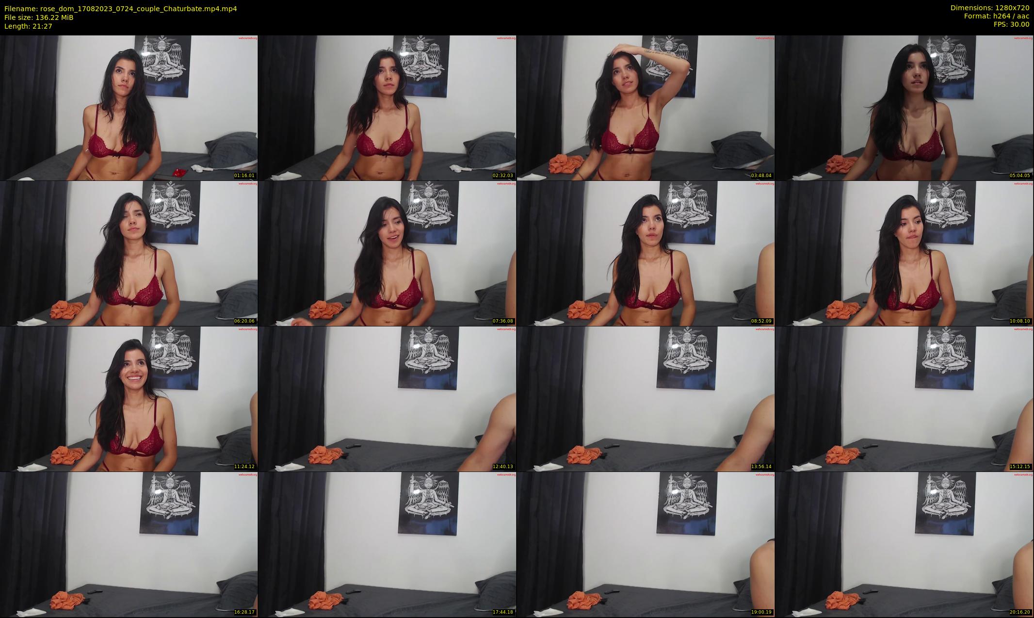 rose_dom — 22 minute Chaturbate couple cam show recording, 720p, Aug 17, 2023