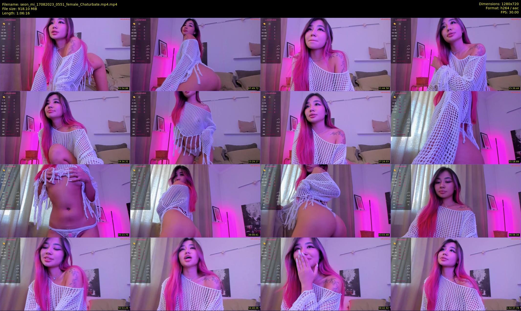 seon_mi — 67 minute Chaturbate female cam show recording, 720p, Aug 17, 2023