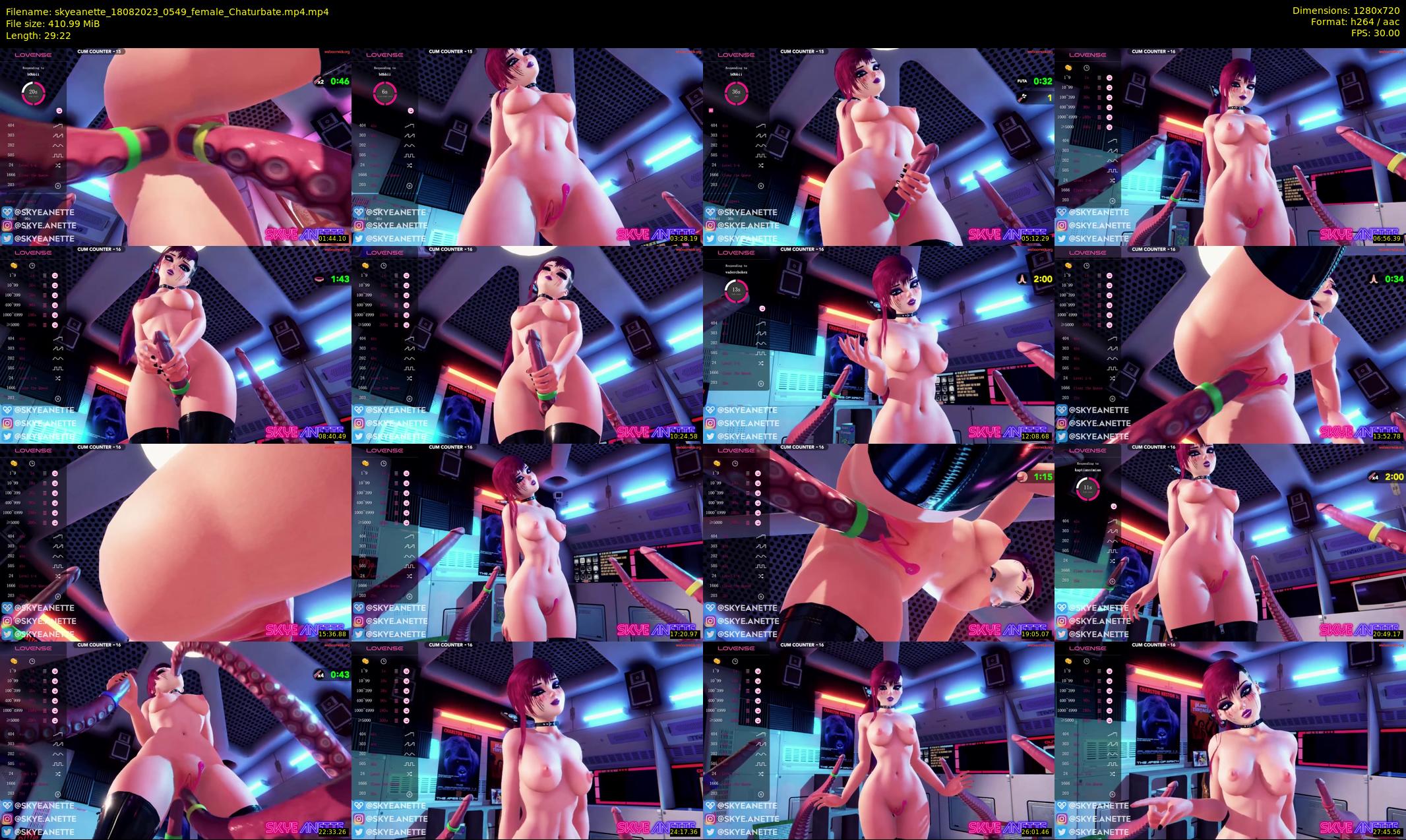 skyeanette — 30 minute Chaturbate female cam show recording, 720p, Aug 18, 2023