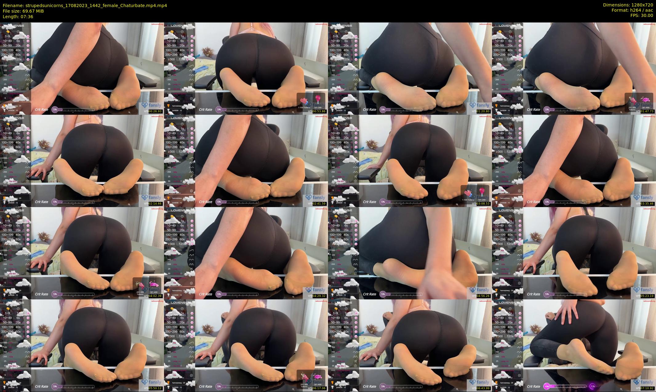 strupedsunicorns — 8 minute Chaturbate couple cam show recording, 720p, Aug 17, 2023