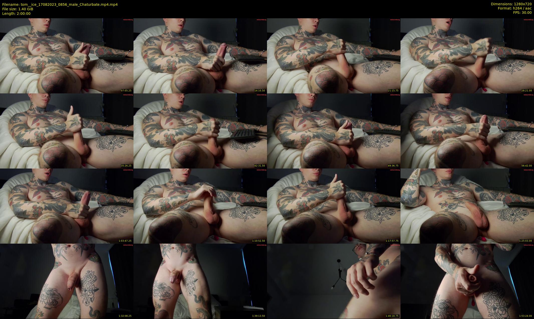 tom__ice — 120 minute Chaturbate male cam show recording, 720p, Aug 17, 2023