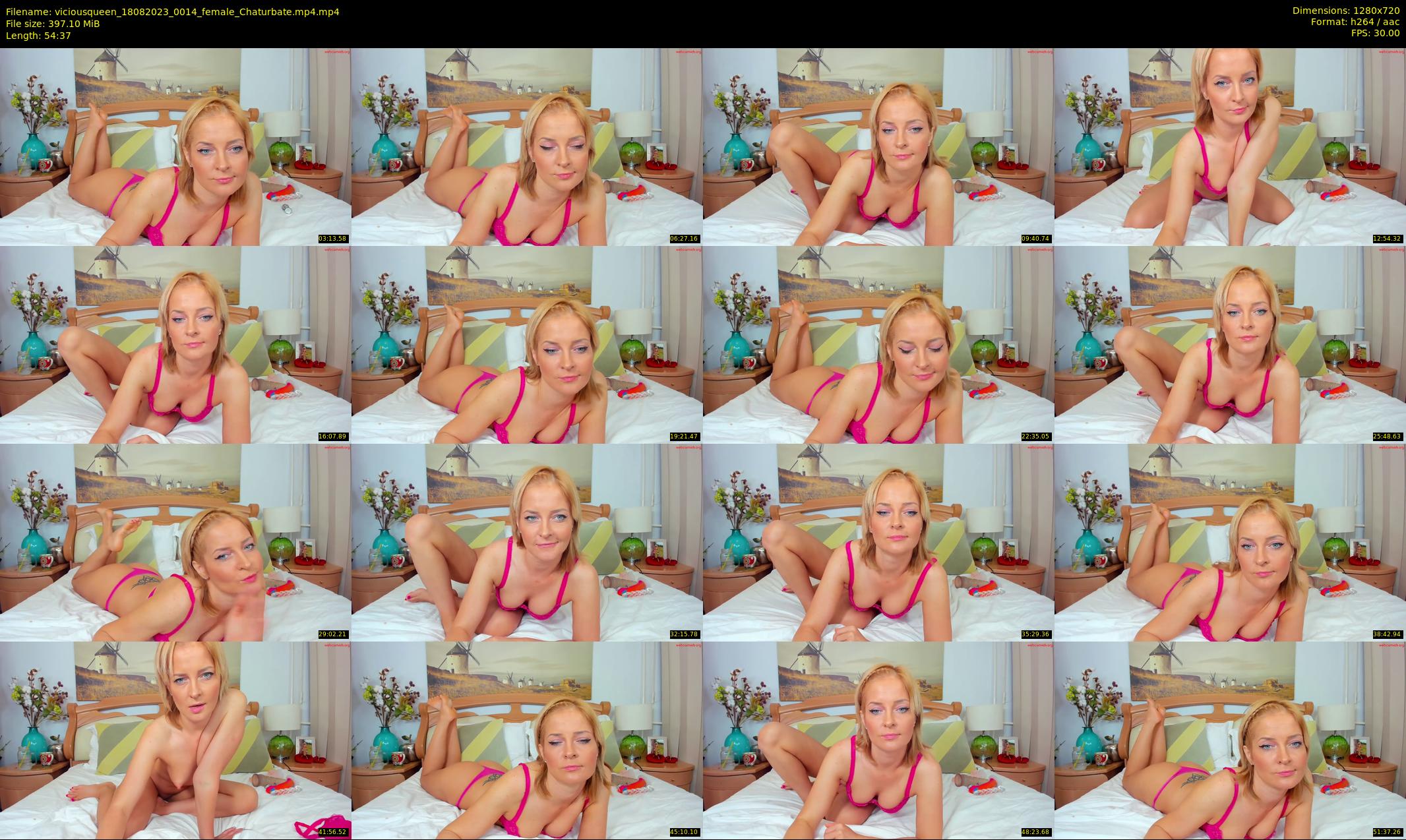 viciousqueen — 55 minute Chaturbate female cam show recording, 720p, Aug 18, 2023