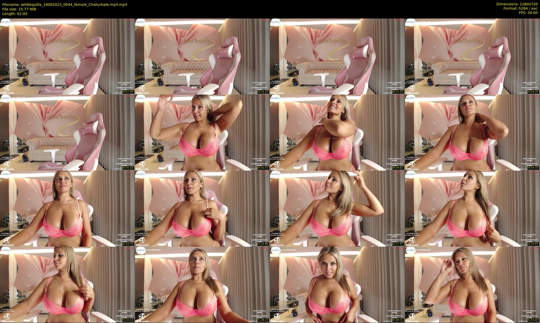 wildtequilla — 2 minute Chaturbate couple cam show recording, 720p, Aug 18, 2023