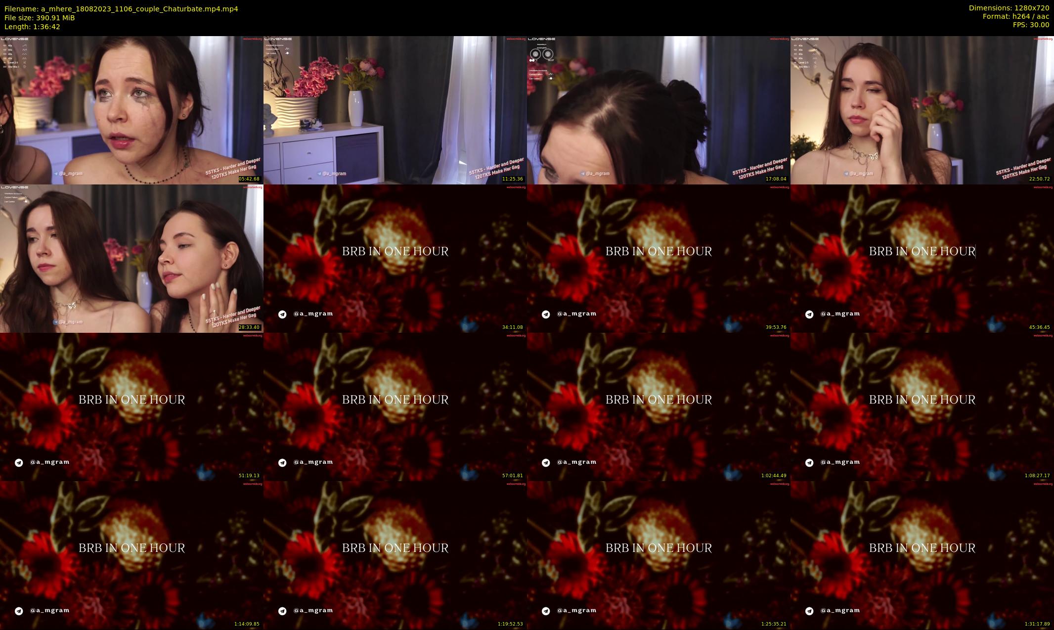 a_mhere — 97 minute Chaturbate couple cam show recording, 720p, Aug 18, 2023