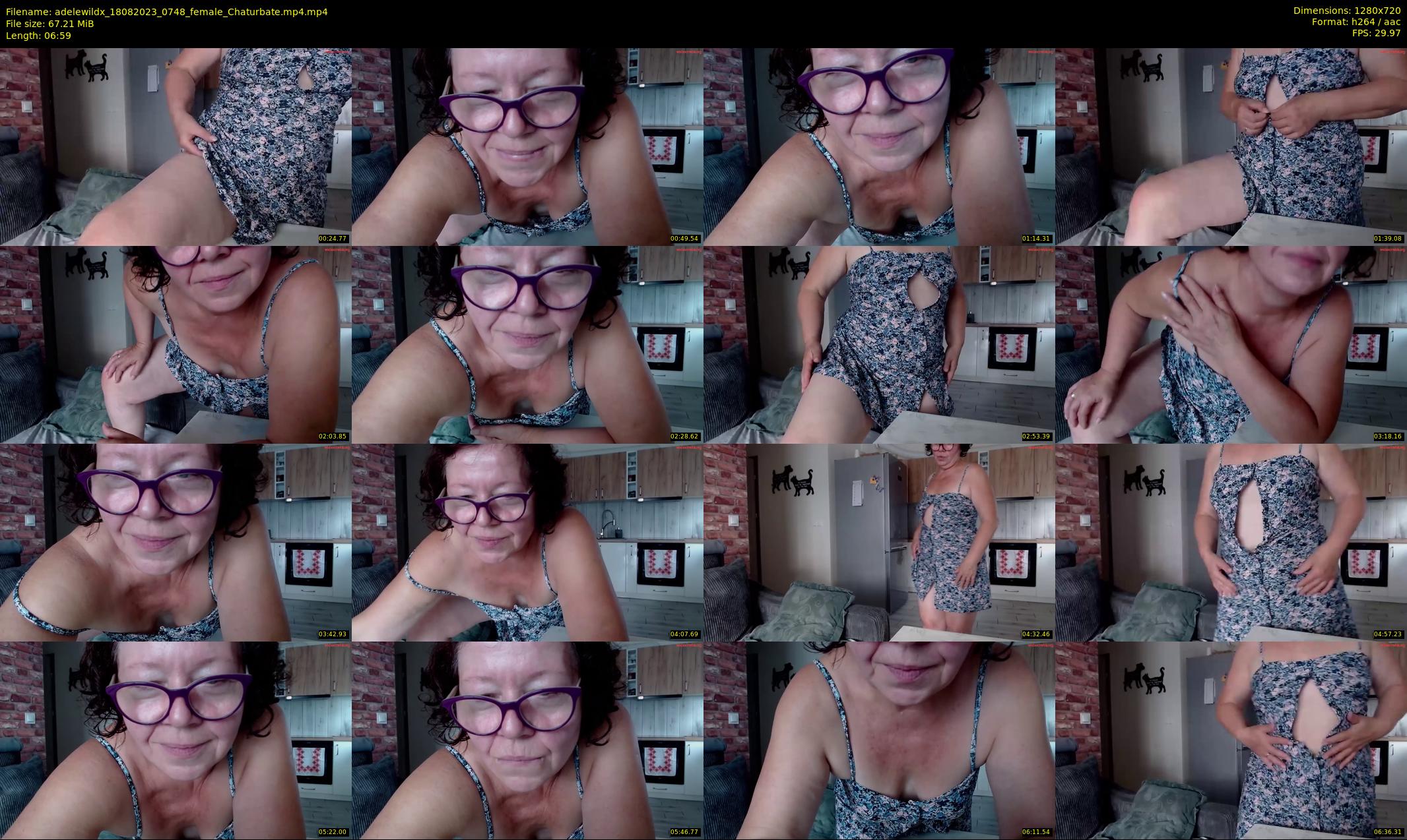 adelewildx — 7 minute Chaturbate female cam show recording, 720p, Aug 18, 2023
