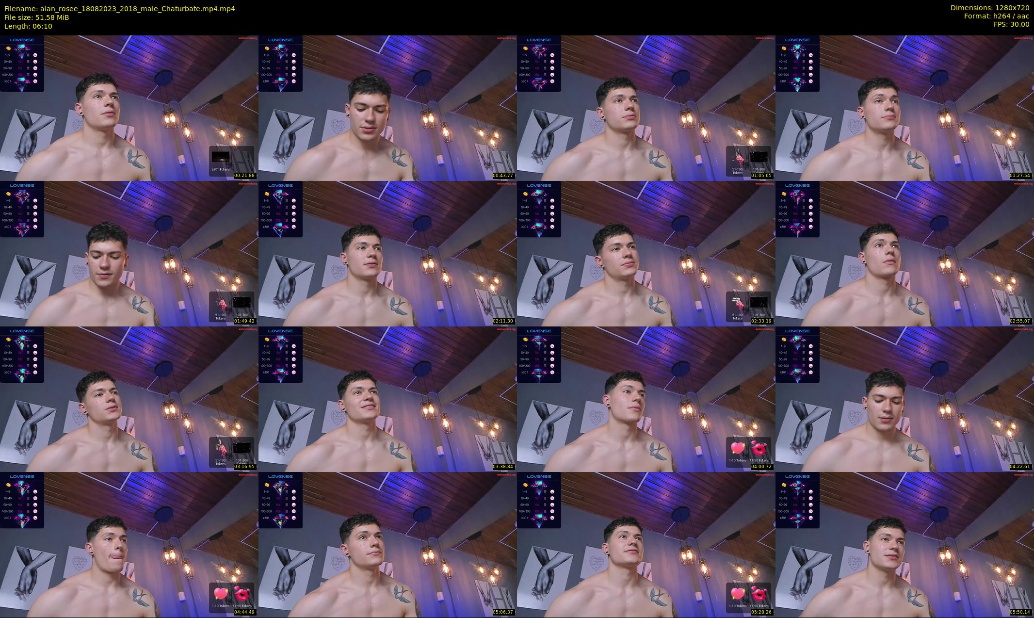 alan_rosee — 7 minute Chaturbate male cam show recording, 720p, Aug 18, 2023