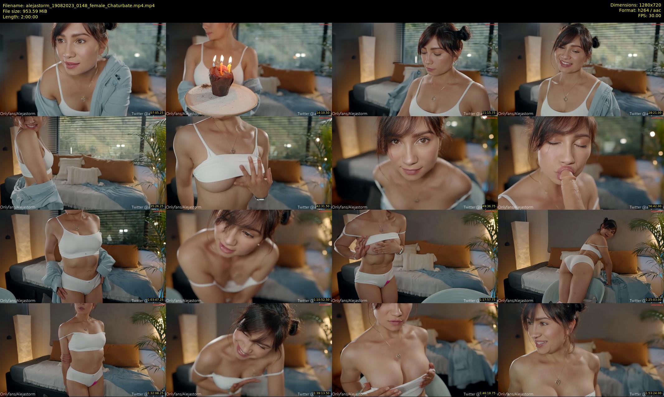 alejastorm — 120 minute Chaturbate female cam show recording, 720p, Aug 19, 2023