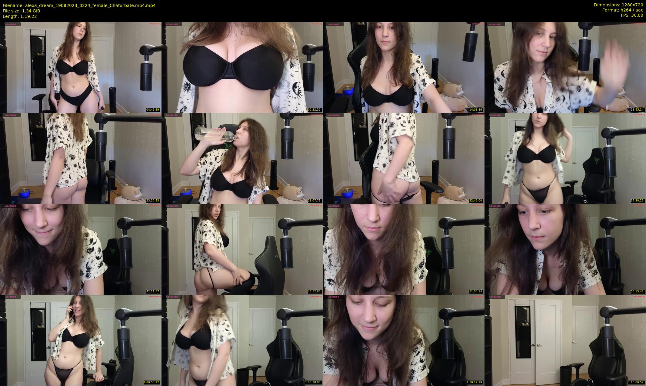 alexa_dream — 80 minute Chaturbate female cam show recording, 720p, Aug 19, 2023