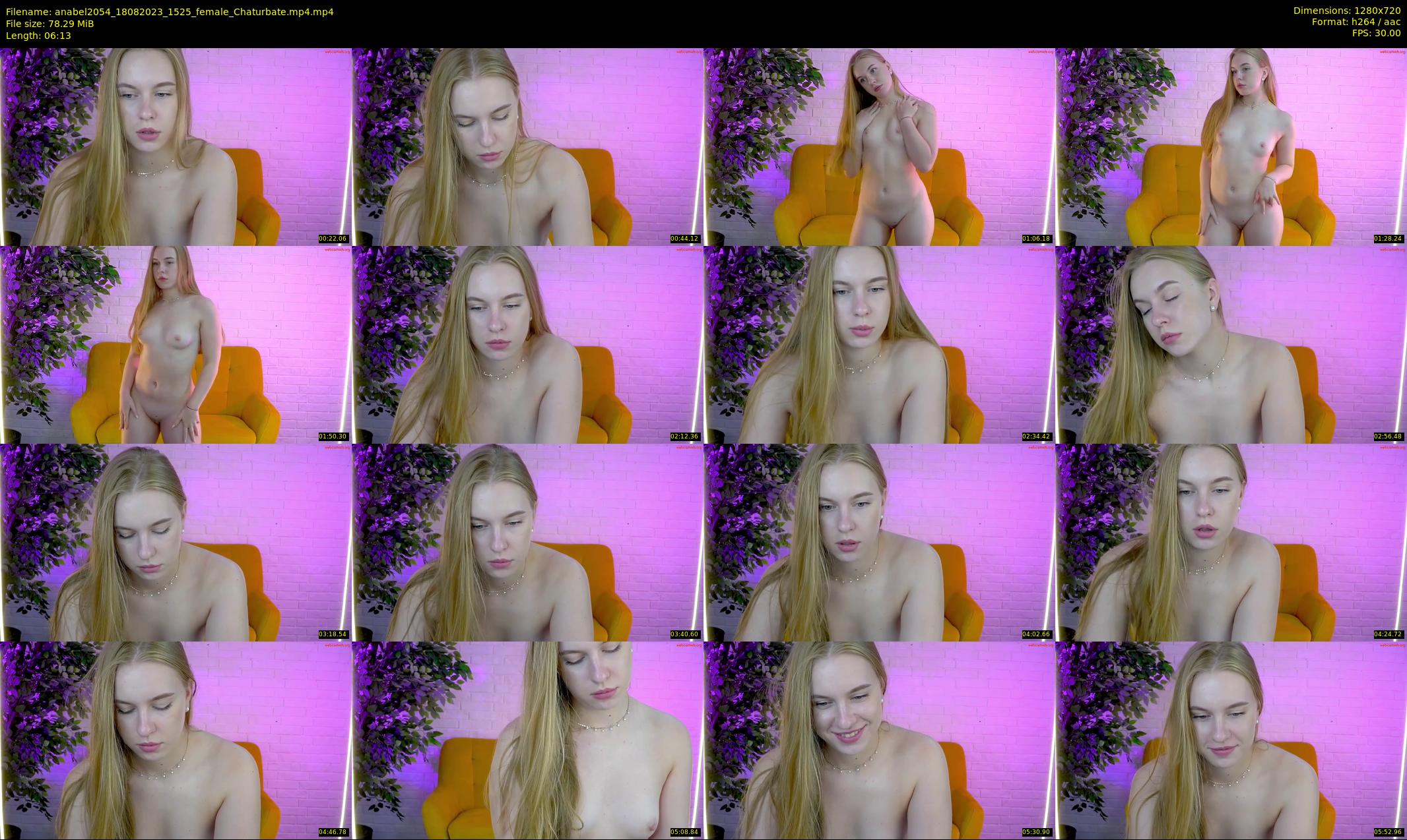 anabel2054 — 7 minute Chaturbate female cam show recording, 720p, Aug 18, 2023