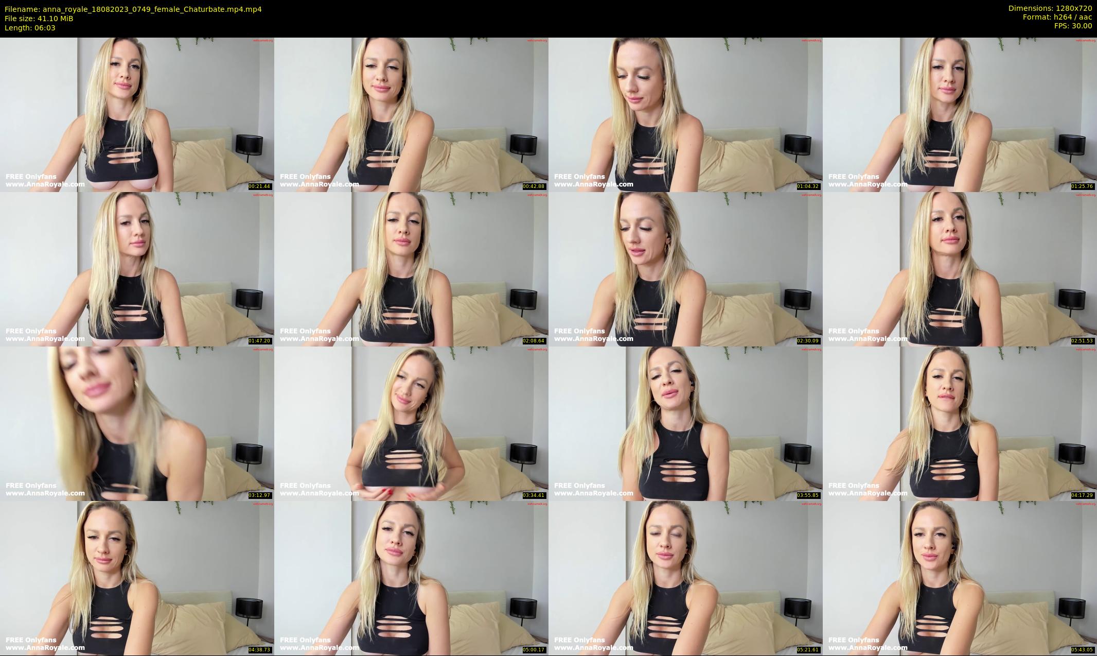 anna_royale — 7 minute Chaturbate female cam show recording, 720p, Aug 18, 2023