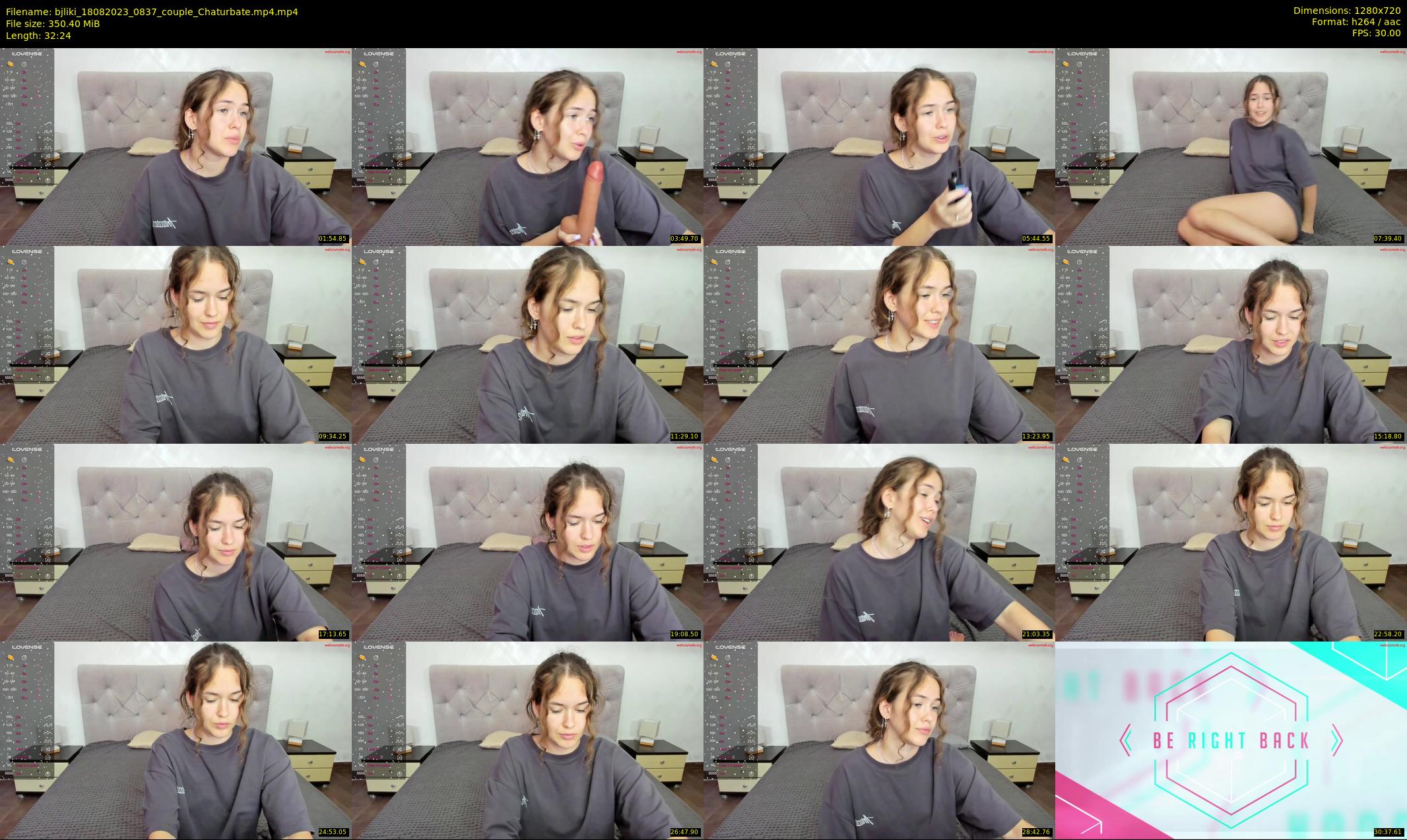 bjliki — 33 minute Chaturbate couple cam show recording, 720p, Aug 18, 2023