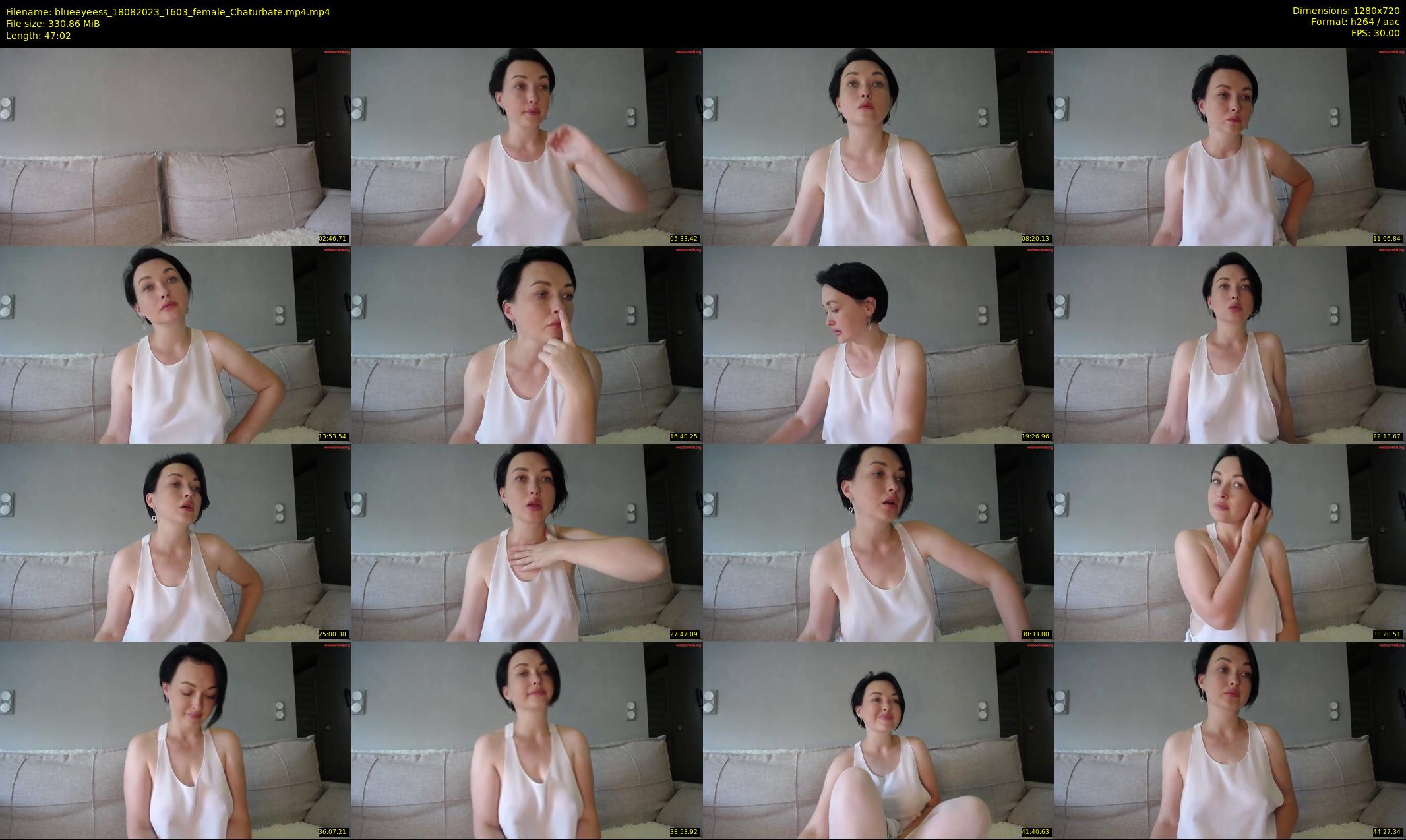 blueeyeess — 48 minute Chaturbate female cam show recording, 720p, Aug 18, 2023