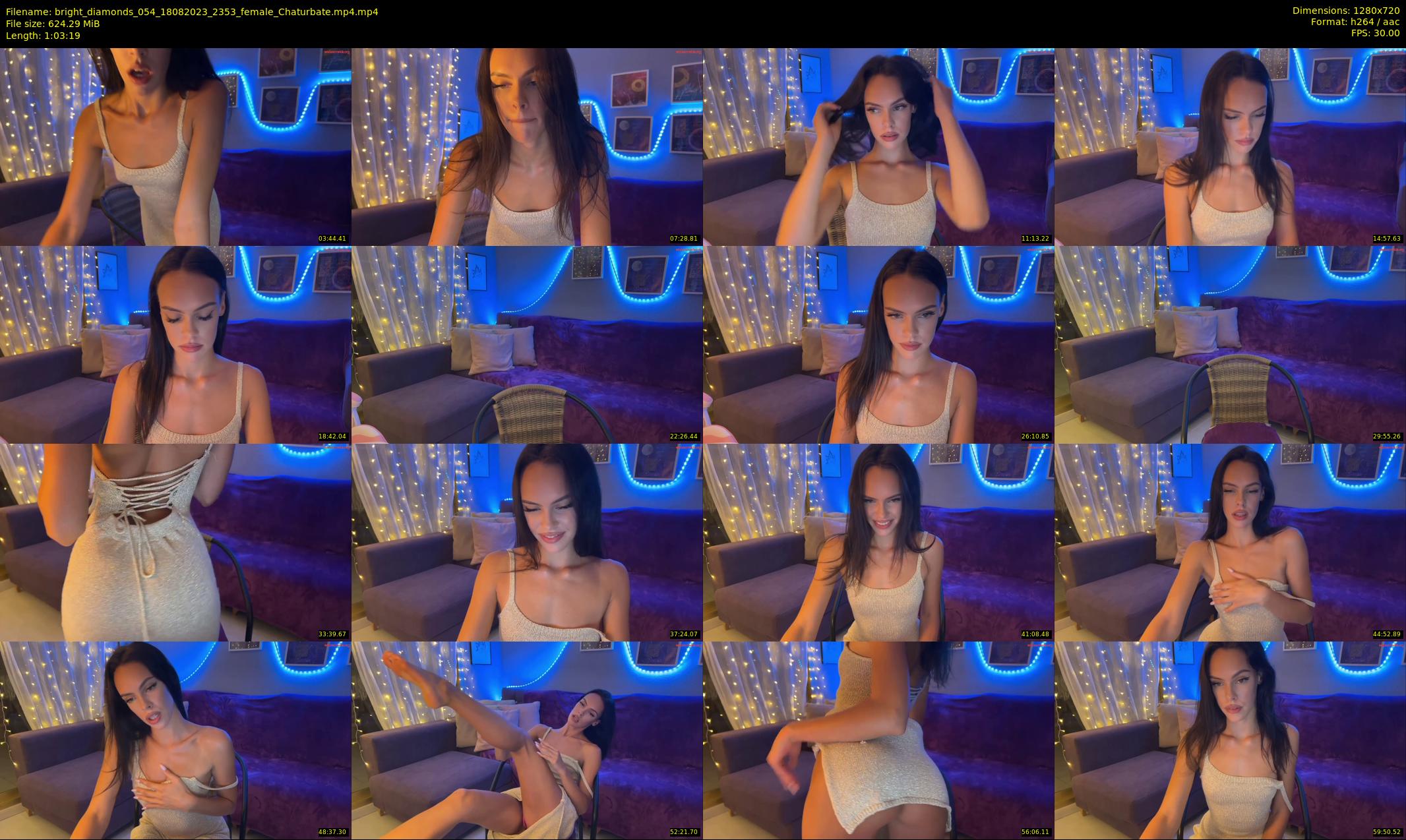 bright_diamonds_054 — 64 minute Chaturbate couple cam show recording, 720p, Aug 18, 2023