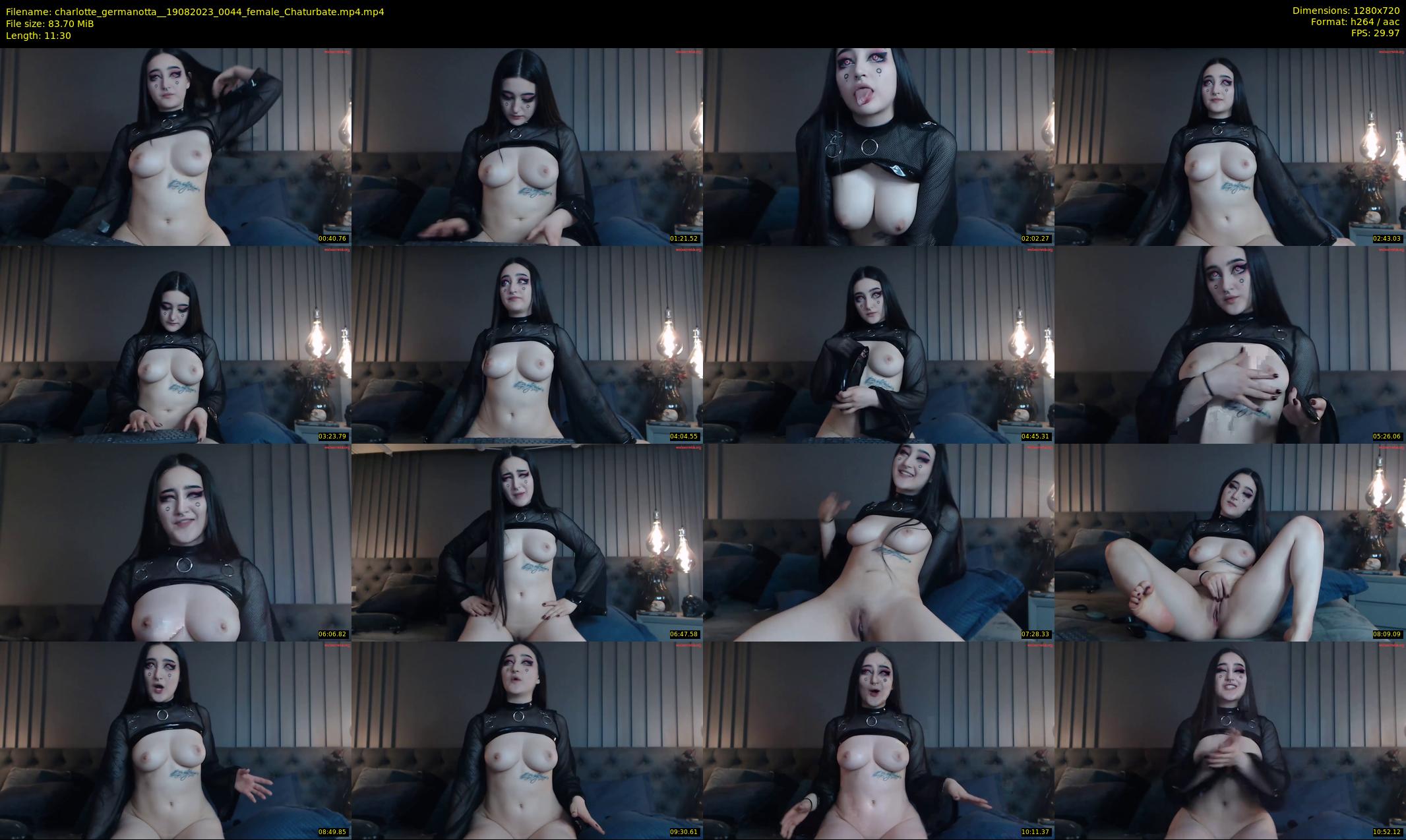 charlotte_germanotta_ — 12 minute Chaturbate female cam show recording, 720p, Aug 19, 2023