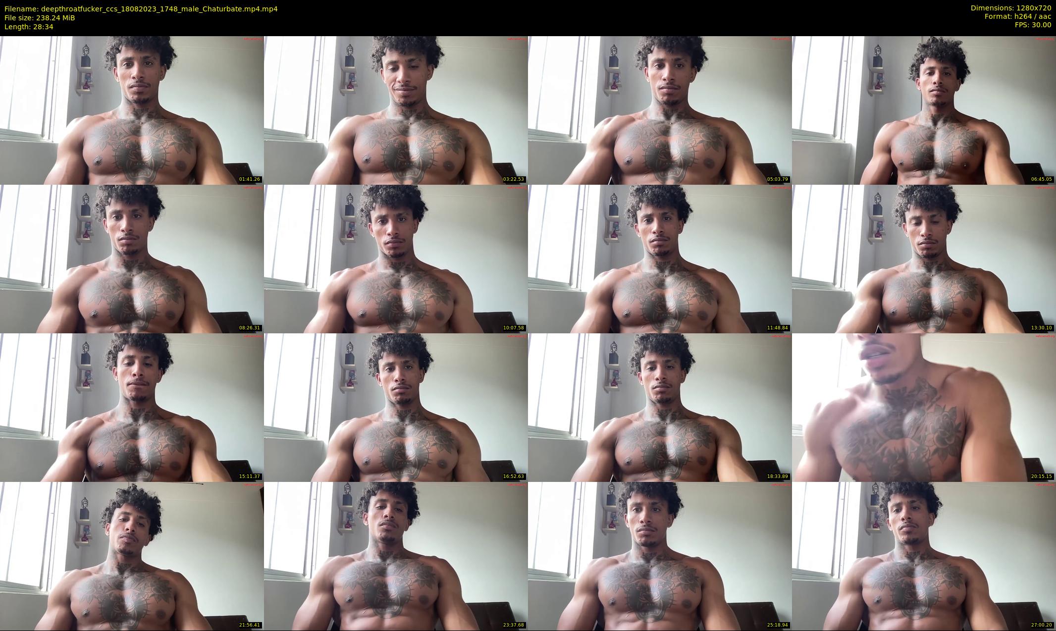 deepthroatfucker_ccs — 29 minute Chaturbate male cam show recording, 720p, Aug 18, 2023