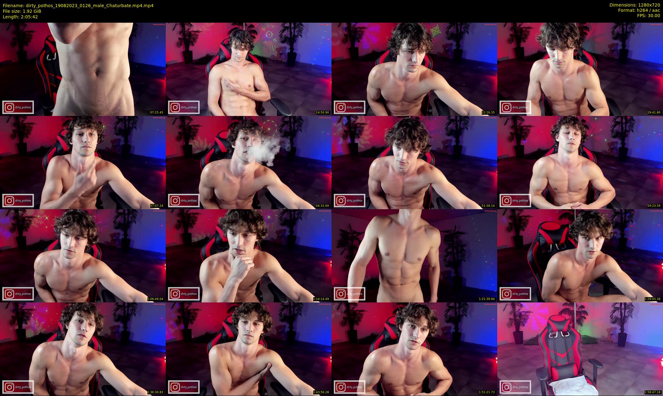 dirty_pothos — 126 minute Chaturbate male cam show recording, 720p, Aug 19, 2023