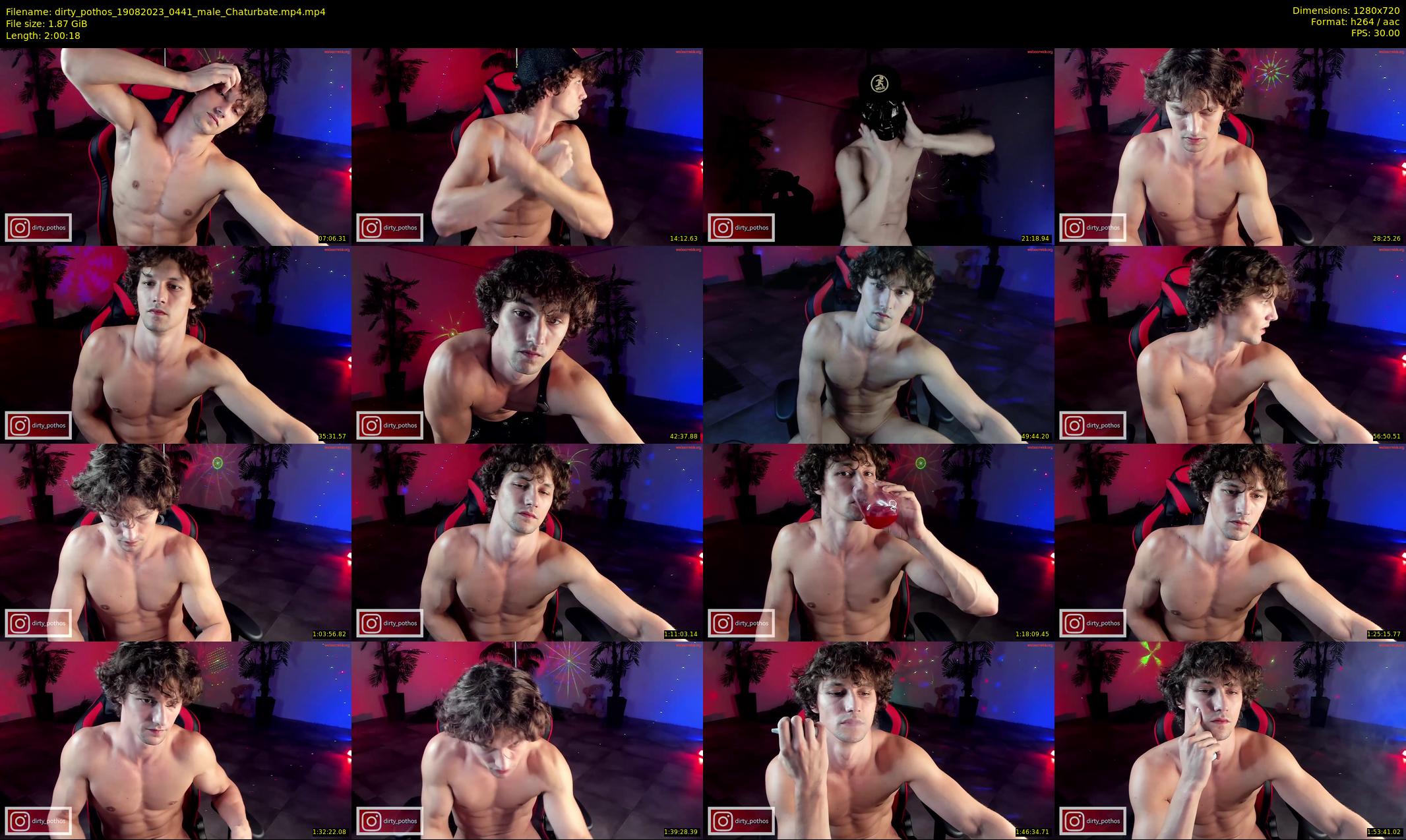 dirty_pothos — 121 minute Chaturbate male cam show recording, 720p, Aug 19, 2023