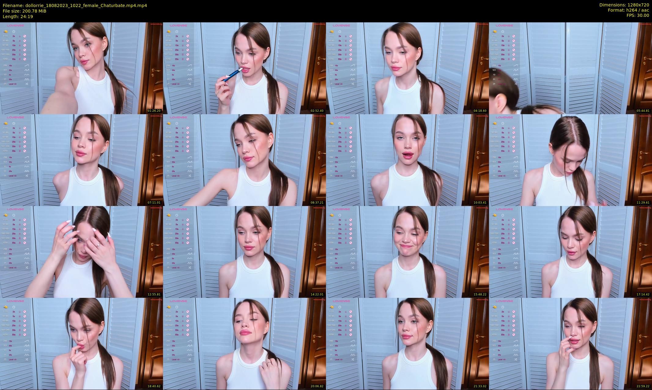 dollorrie — 25 minute Chaturbate couple cam show recording, 720p, Aug 18, 2023