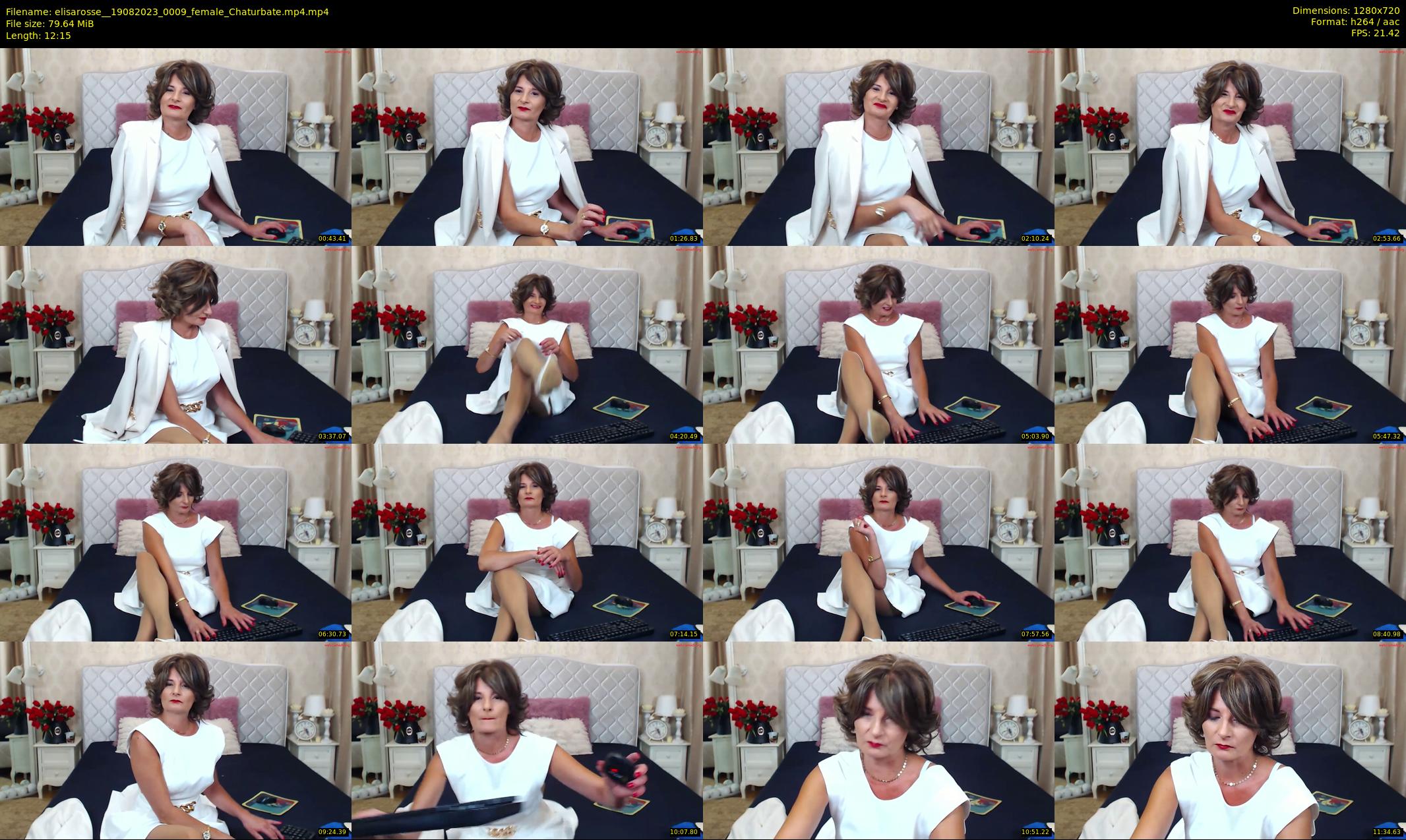 elisarosse_ — 13 minute Chaturbate female cam show recording, 720p, Aug 19, 2023