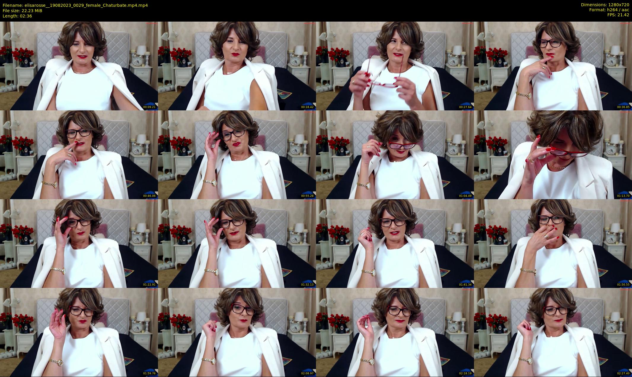 elisarosse_ — 3 minute Chaturbate female cam show recording, 720p, Aug 19, 2023