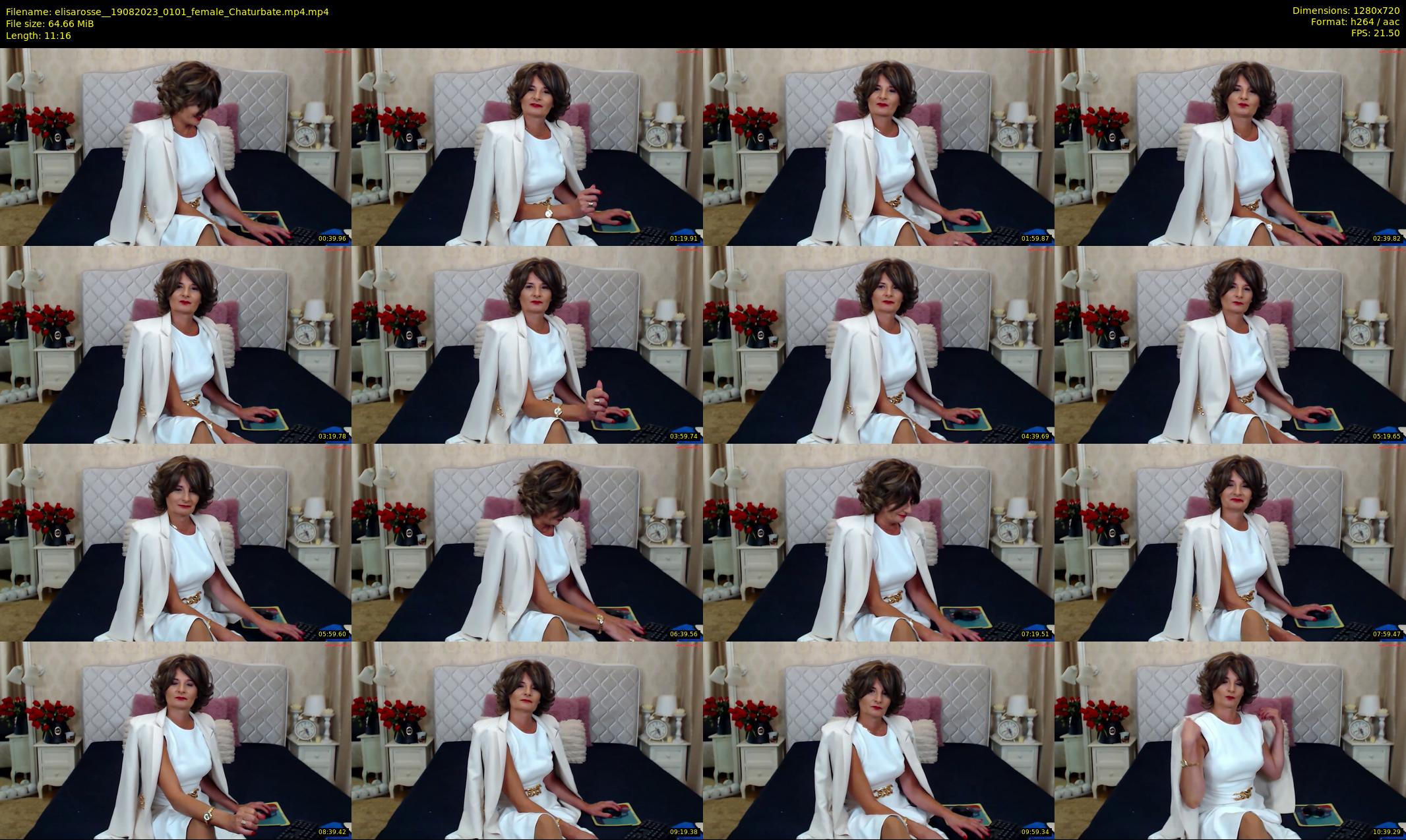 elisarosse_ — 12 minute Chaturbate female cam show recording, 720p, Aug 19, 2023