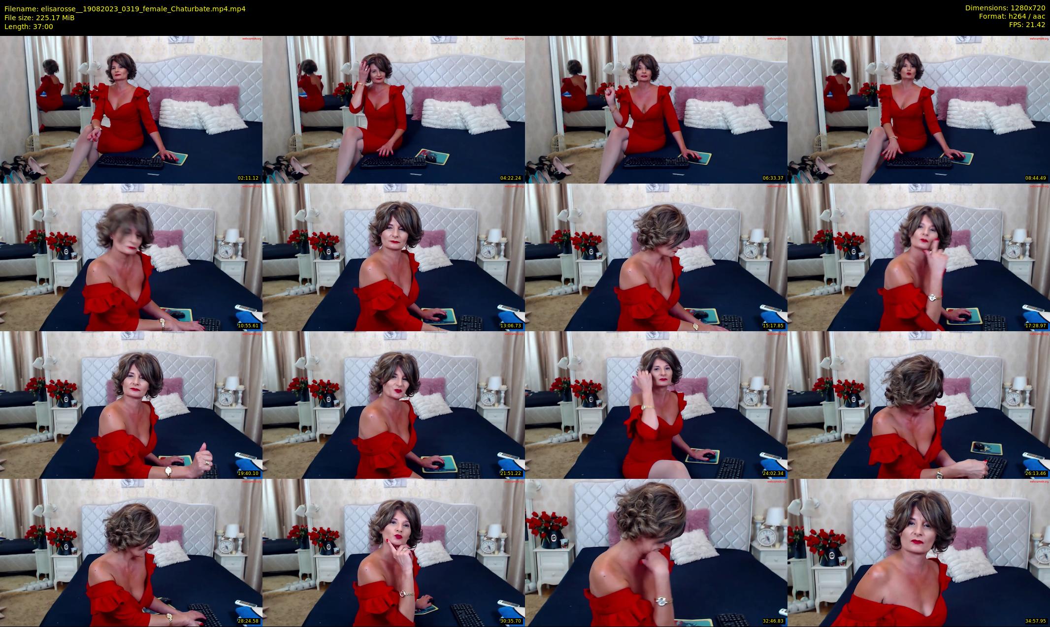elisarosse_ — 37 minute Chaturbate female cam show recording, 720p, Aug 19, 2023