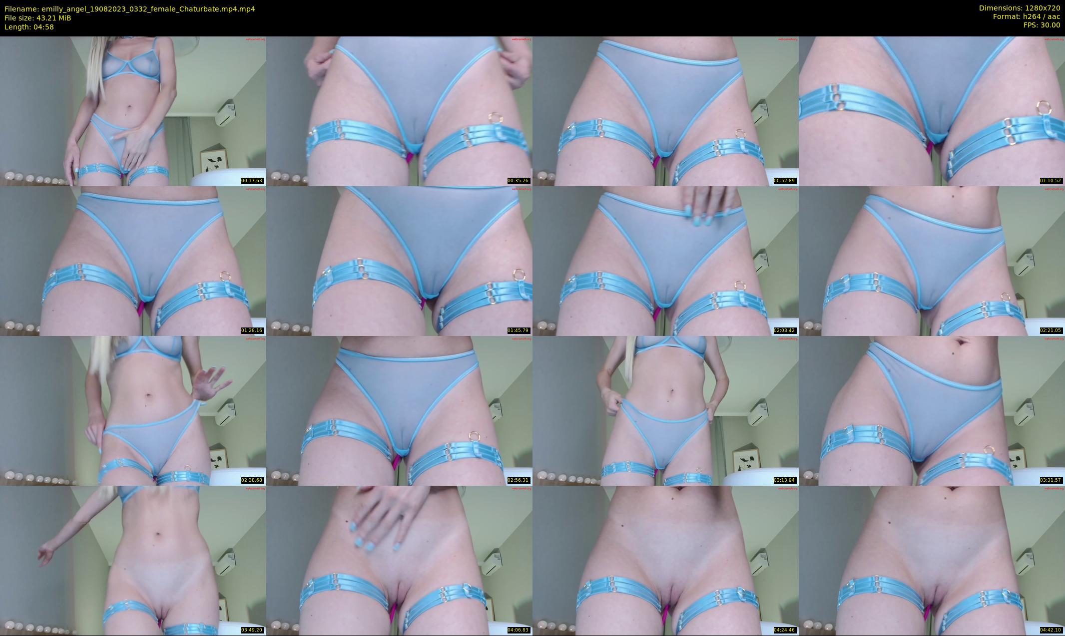 emilly_angel — 5 minute Chaturbate female cam show recording, 720p, Aug 19, 2023
