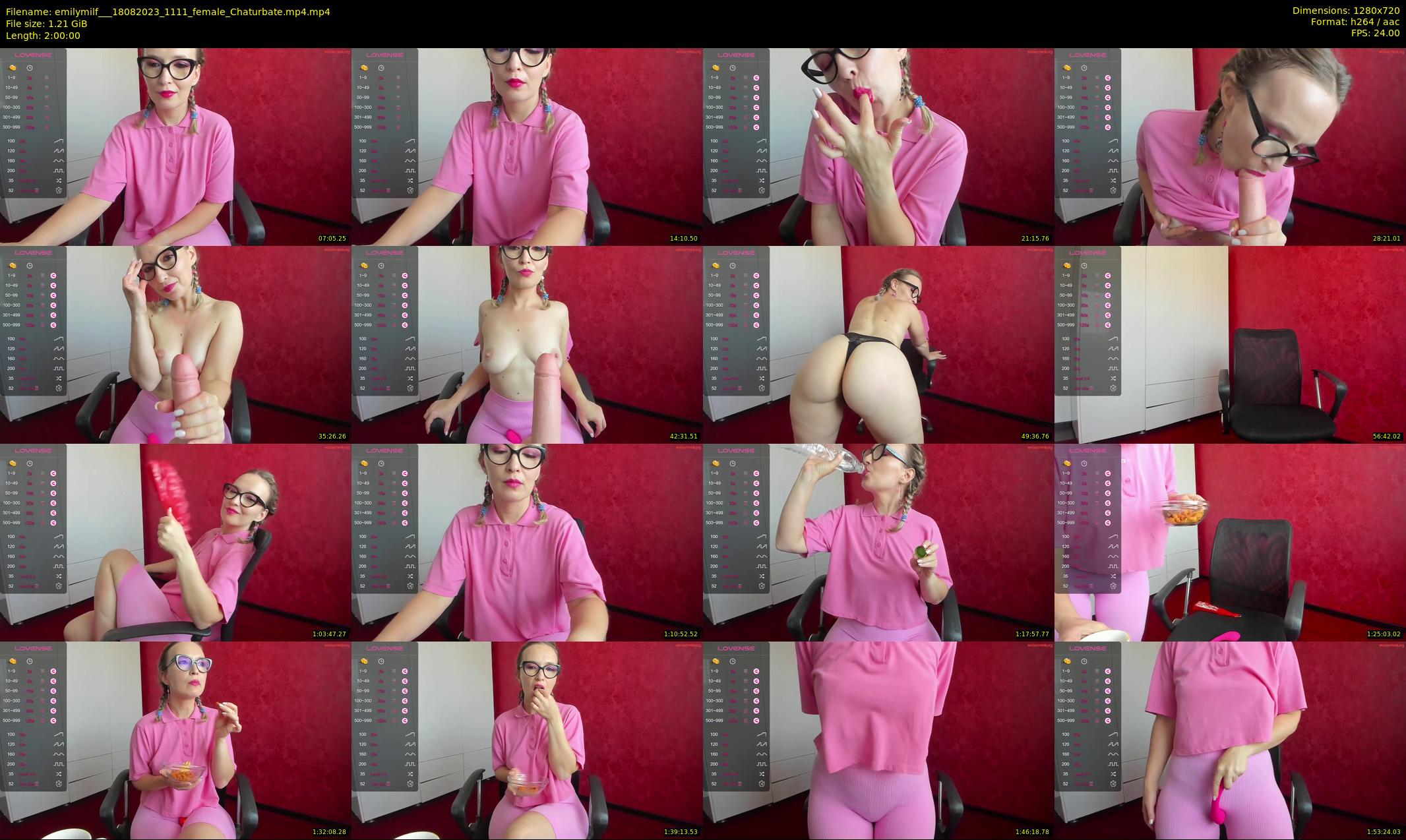 emilymilf__ — 120 minute Chaturbate female cam show recording, 720p, Aug 18, 2023