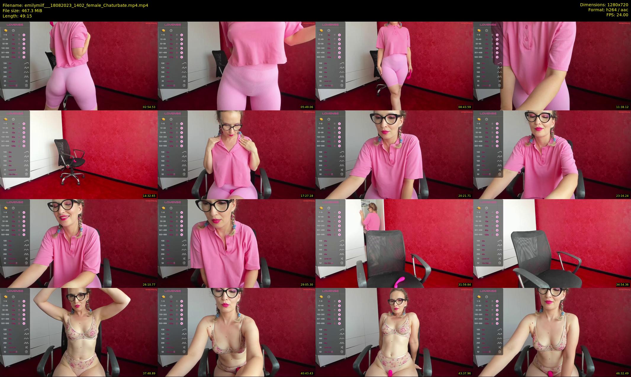 emilymilf__ — 50 minute Chaturbate female cam show recording, 720p, Aug 18, 2023