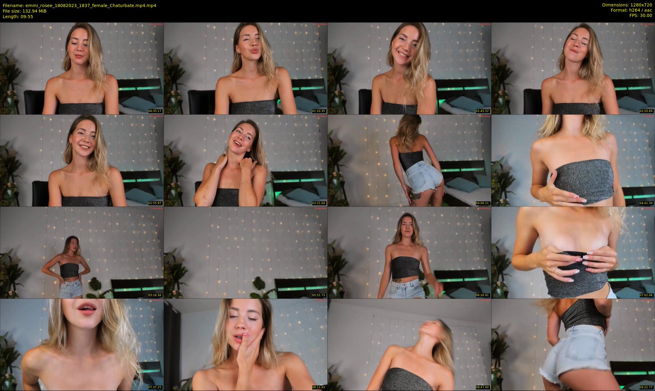 emmi_rosee — 10 minute Chaturbate female cam show recording, 720p, Aug 18, 2023
