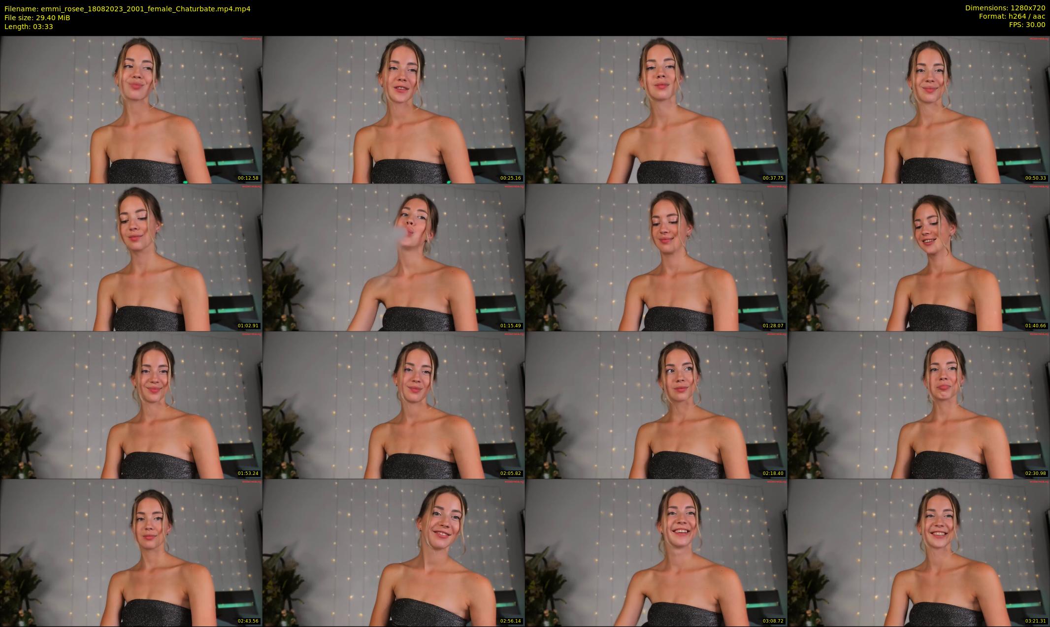 emmi_rosee — 4 minute Chaturbate female cam show recording, 720p, Aug 18, 2023