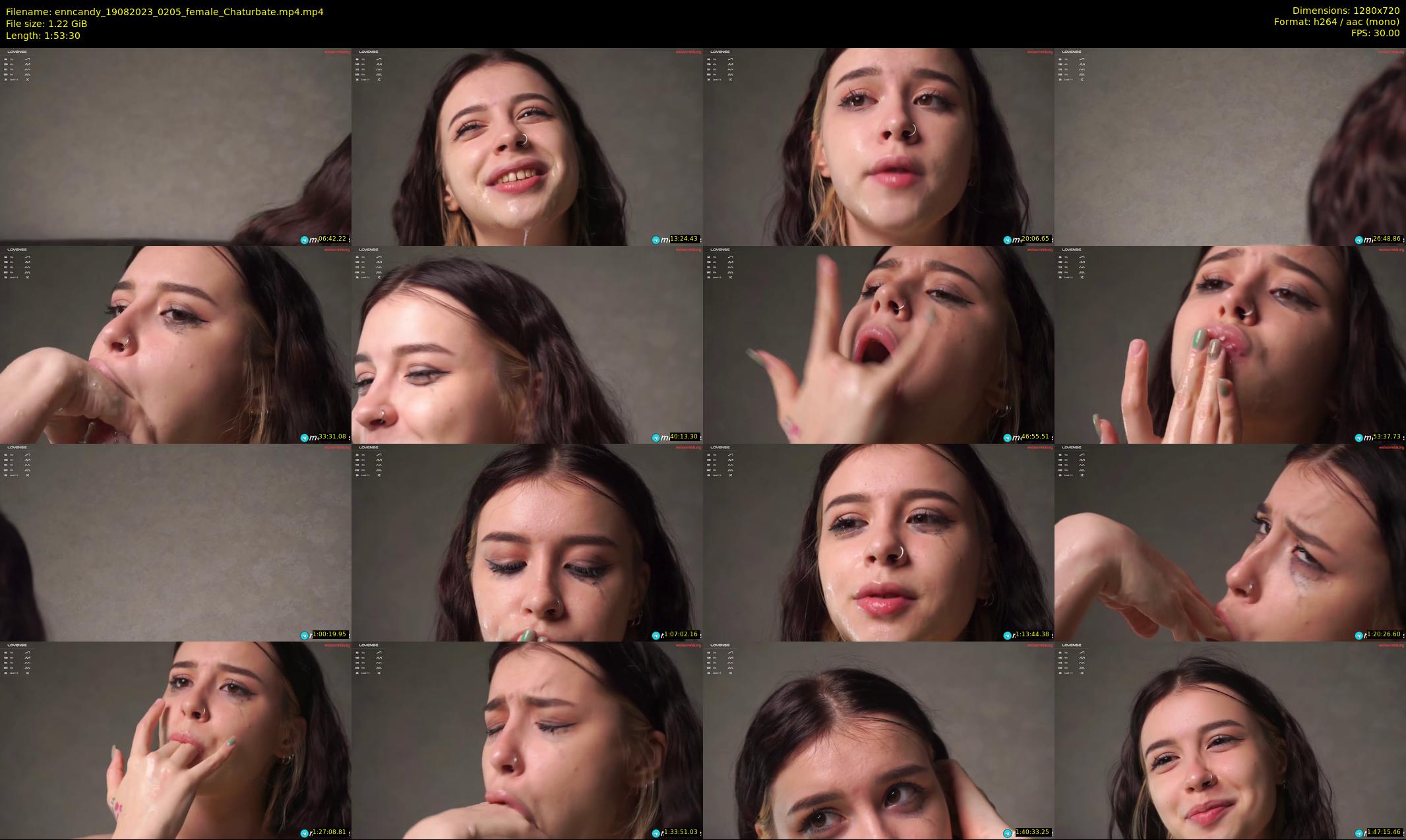 enncandy — 114 minute Chaturbate female cam show recording, 720p, Aug 19, 2023