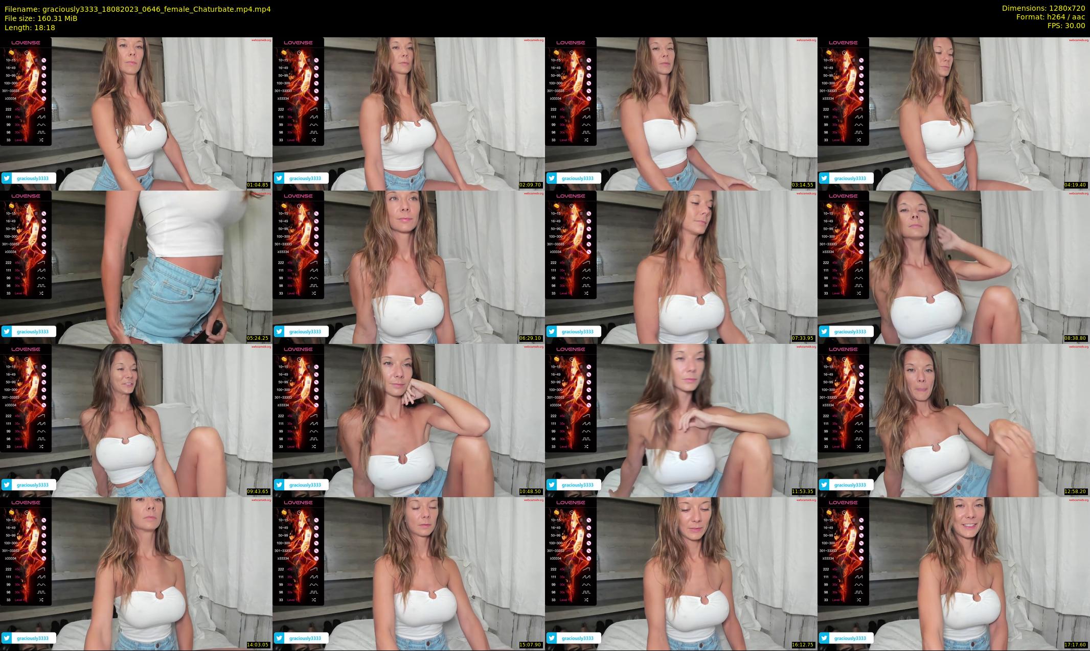 graciously3333 — 19 minute Chaturbate female cam show recording, 720p, Aug 18, 2023