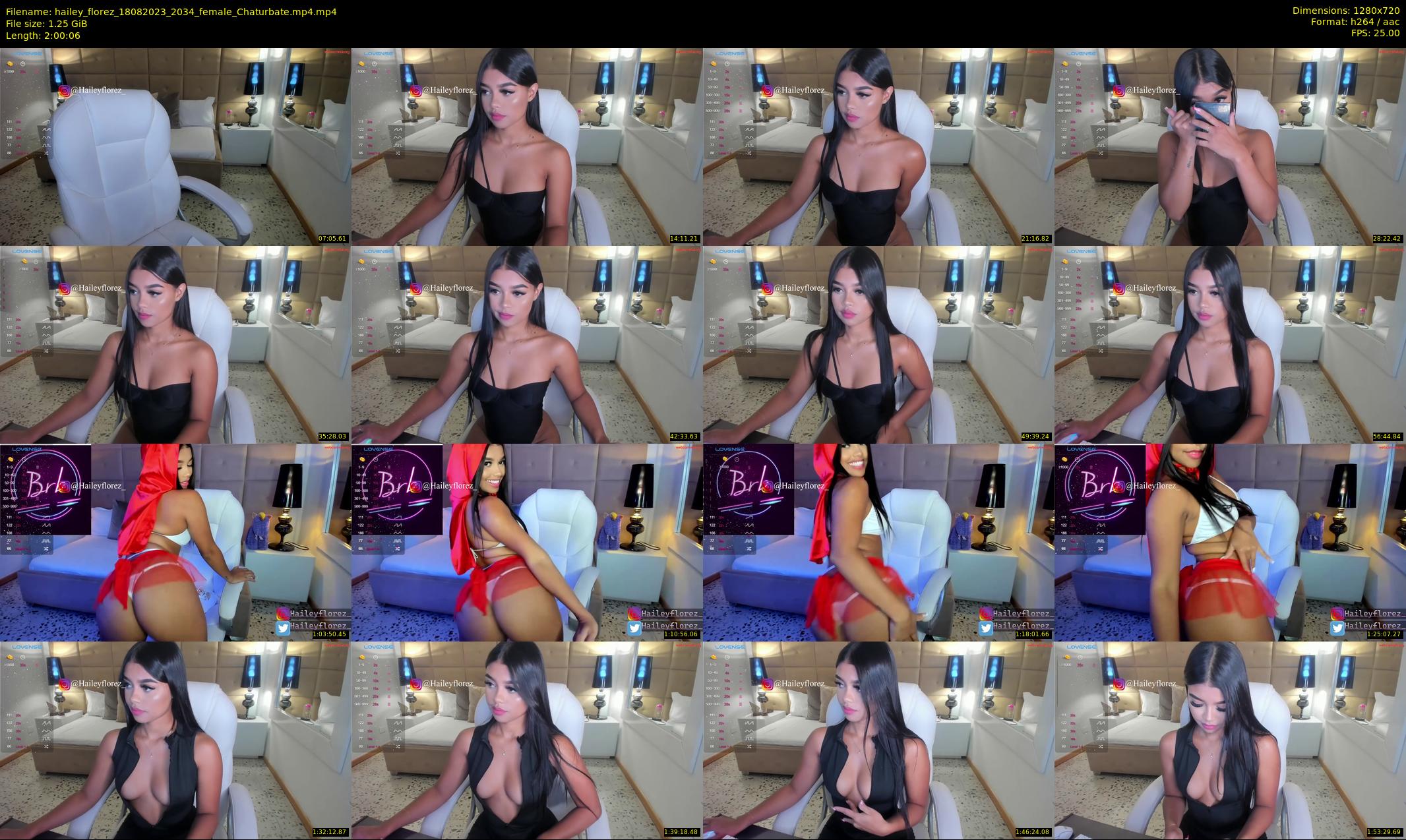 hailey_florez — 121 minute Chaturbate female cam show recording, 720p, Aug 18, 2023