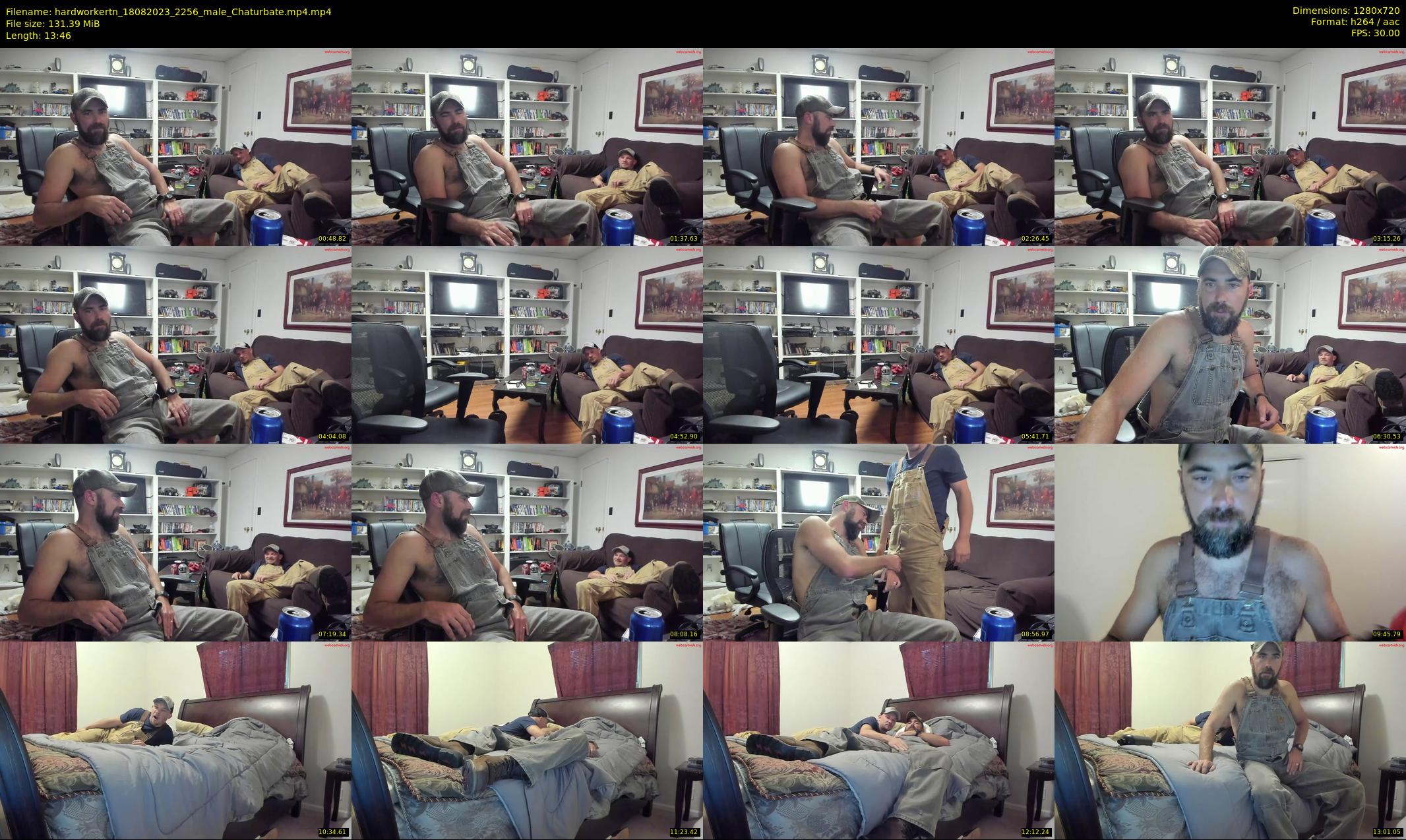 hardworkertn — 14 minute Chaturbate male cam show recording, 720p, Aug 18, 2023
