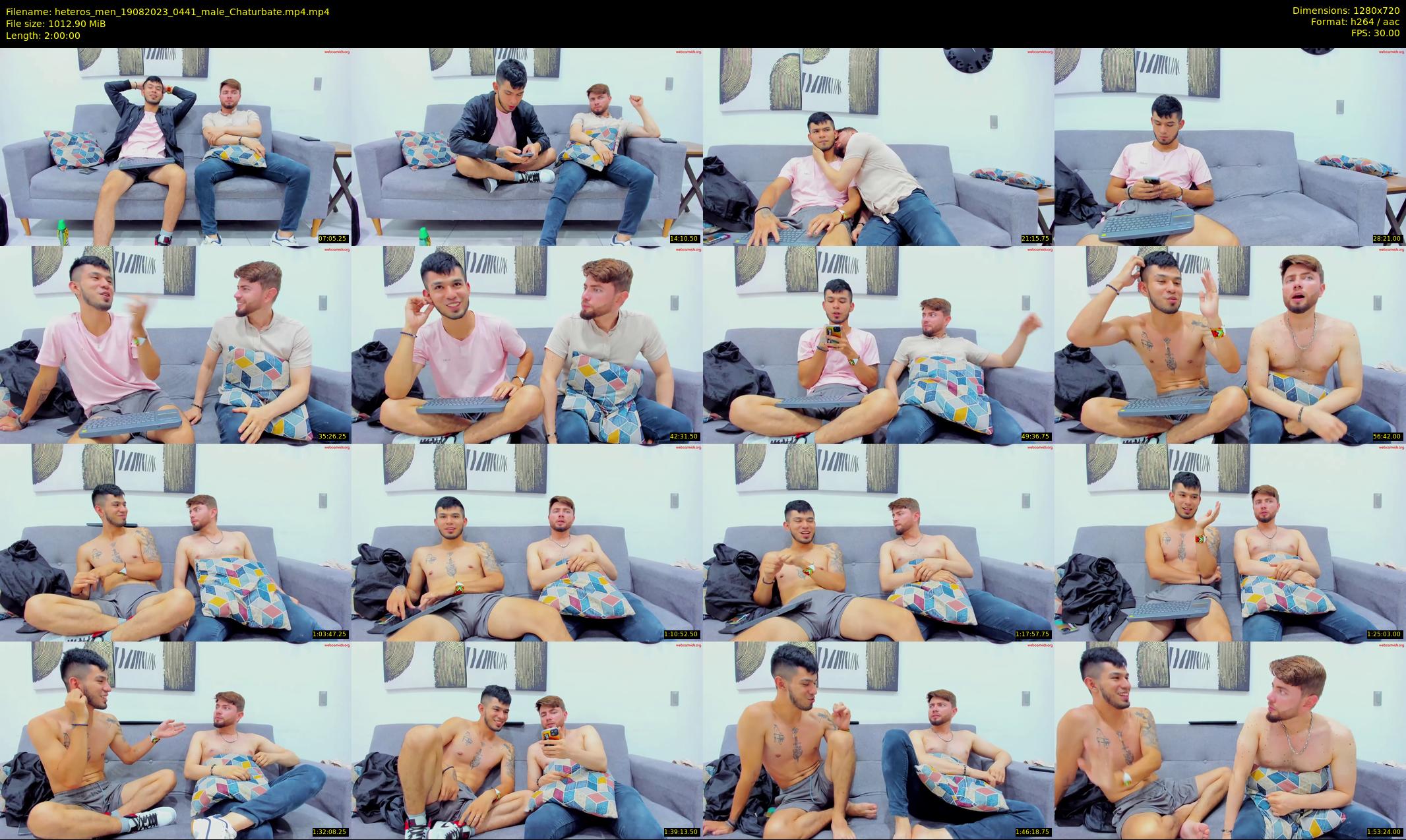 heteros_men — 120 minute Chaturbate male cam show recording, 720p, Aug 19, 2023