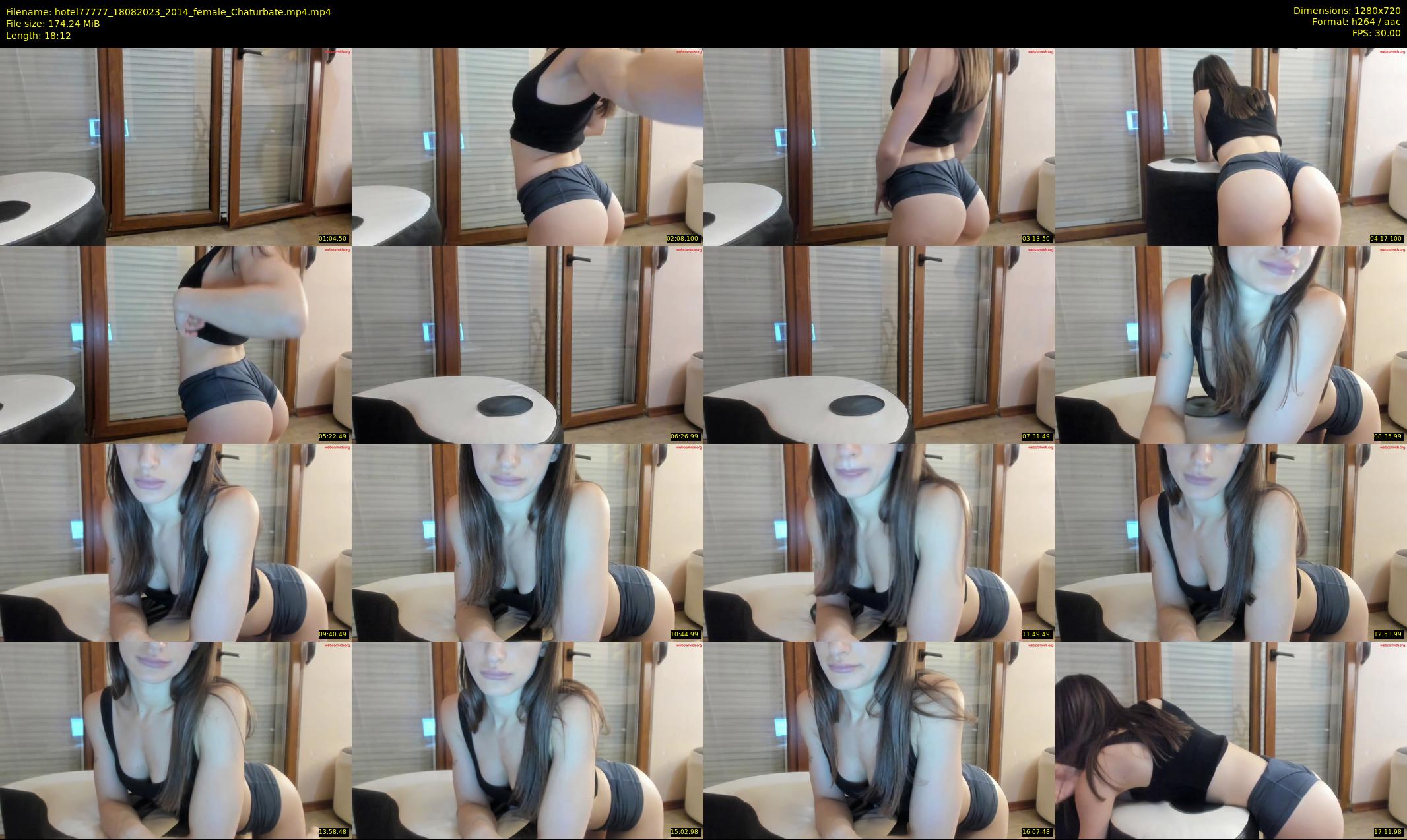 hotel77777 — 19 minute Chaturbate female cam show recording, 720p, Aug 18, 2023