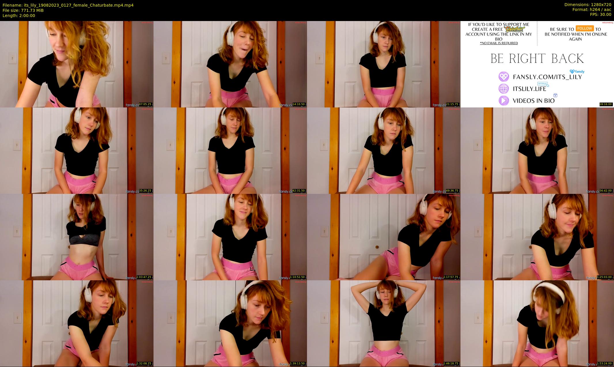 its_lily — 120 minute Chaturbate female cam show recording, 720p, Aug 19, 2023