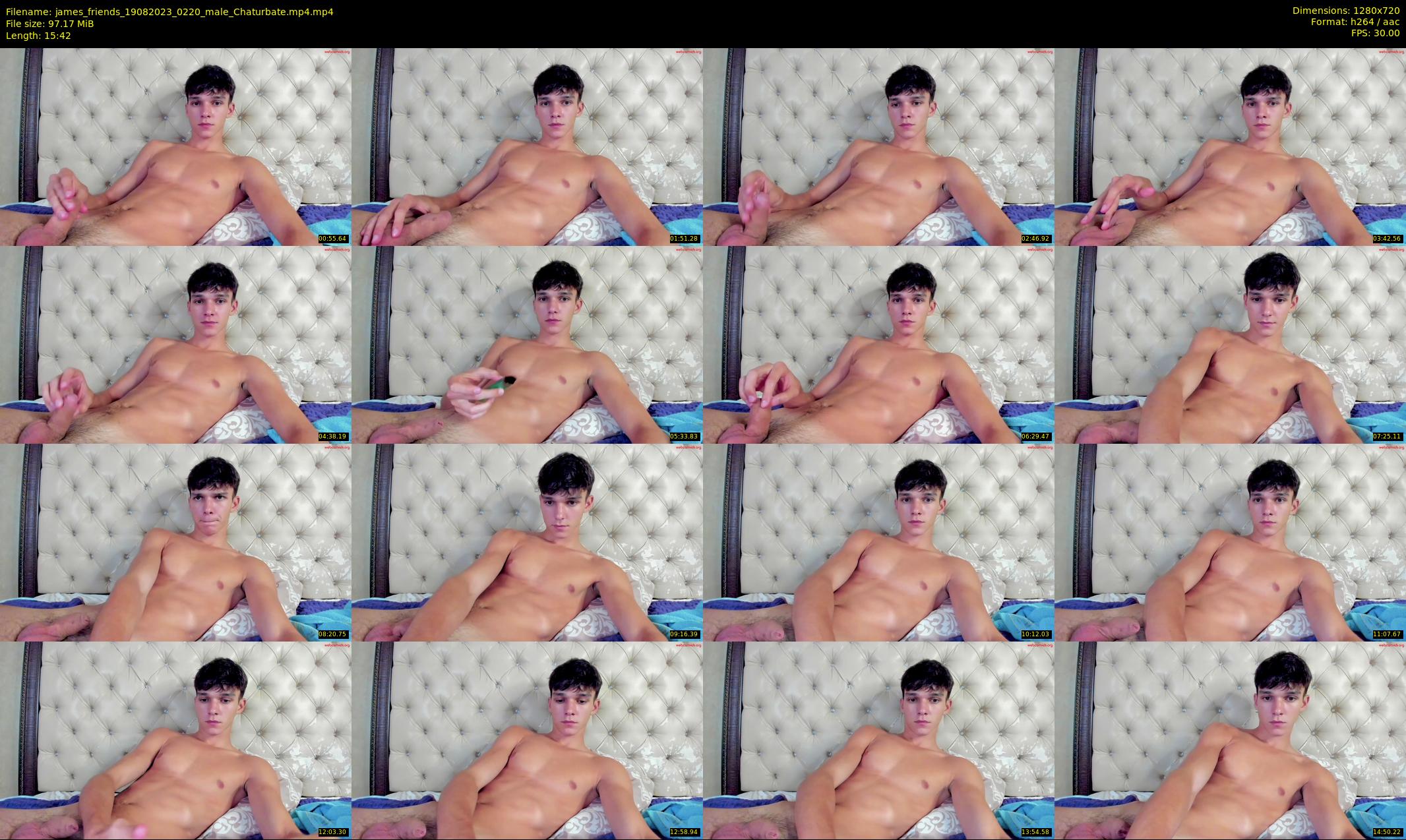 james_friends — 16 minute Chaturbate male cam show recording, 720p, Aug 19, 2023