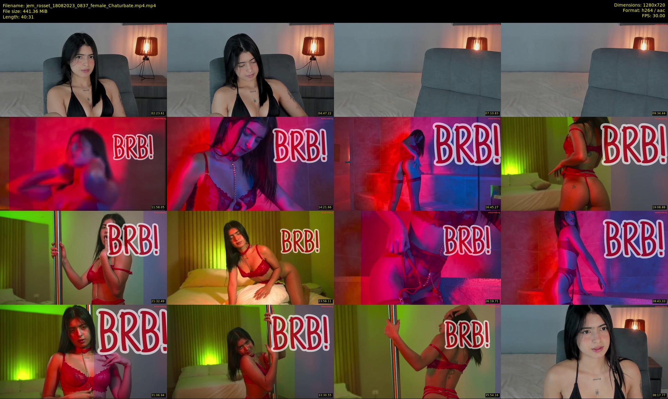 jem_rosset — 41 minute Chaturbate female cam show recording, 720p, Aug 18, 2023