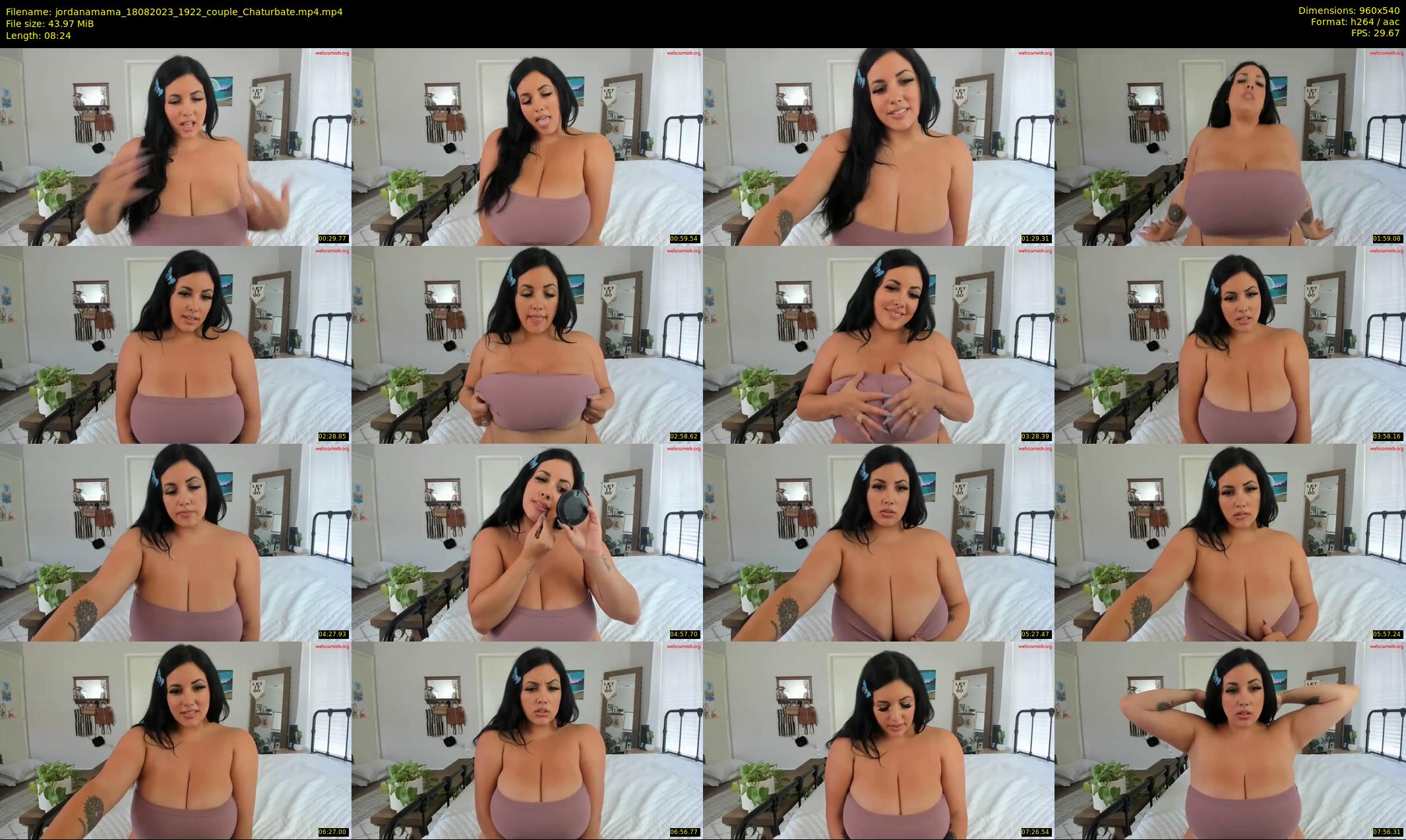 jordanamama — 9 minute Chaturbate couple cam show recording, 480p, Aug 18, 2023
