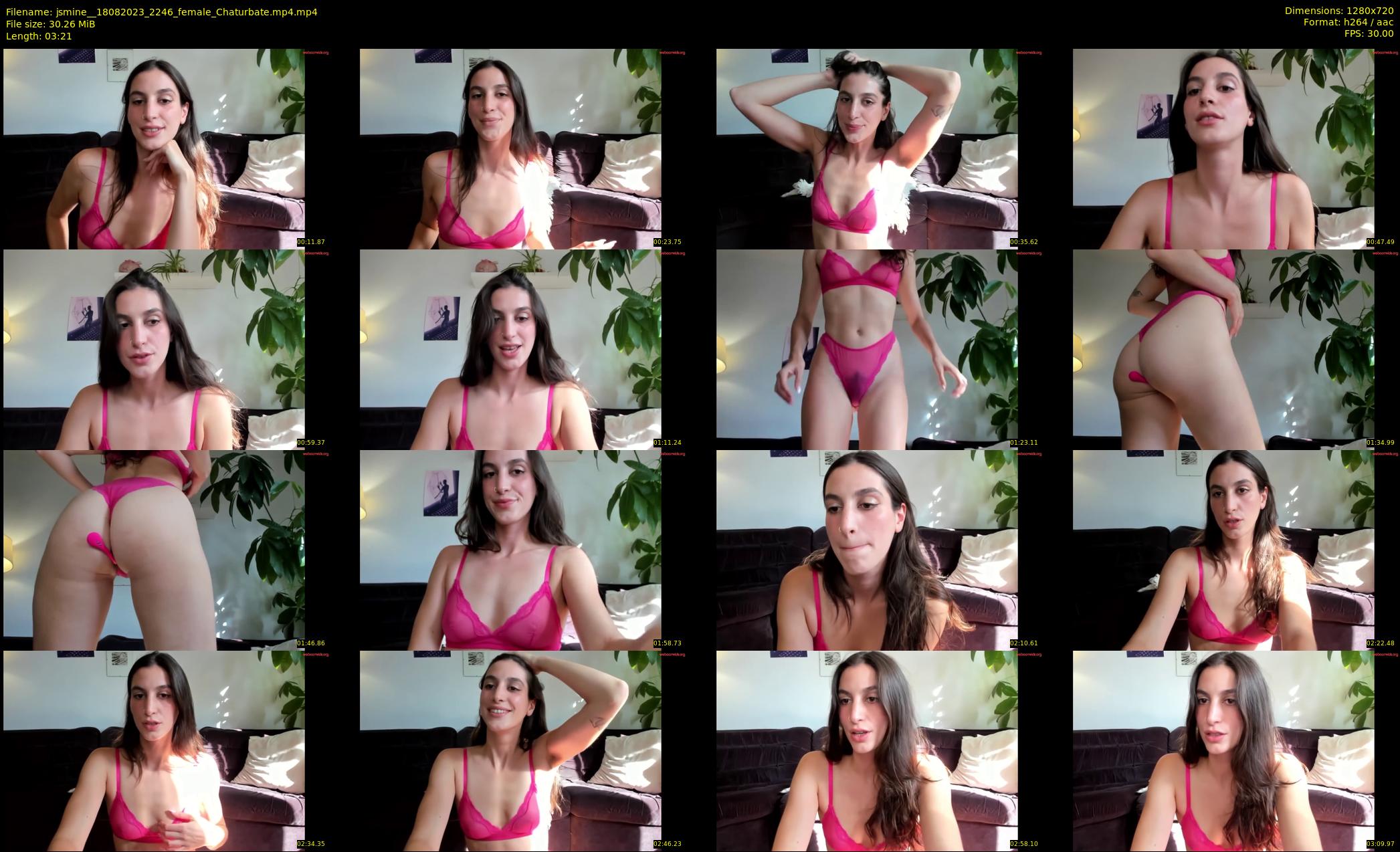 jsmine_ — 4 minute Chaturbate female cam show recording, 720p, Aug 18, 2023