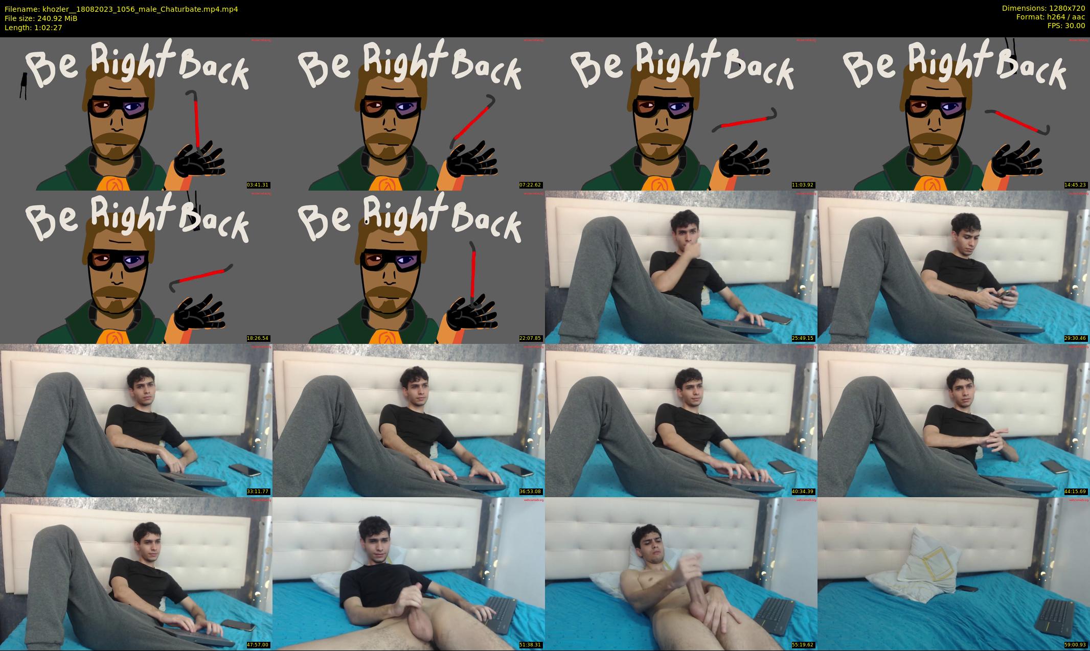 khozler_ — 63 minute Chaturbate male cam show recording, 720p, Aug 18, 2023