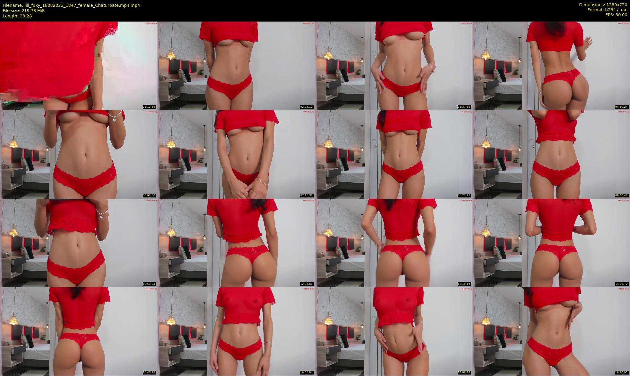 lili_foxy — 21 minute Chaturbate female cam show recording, 720p, Aug 18, 2023