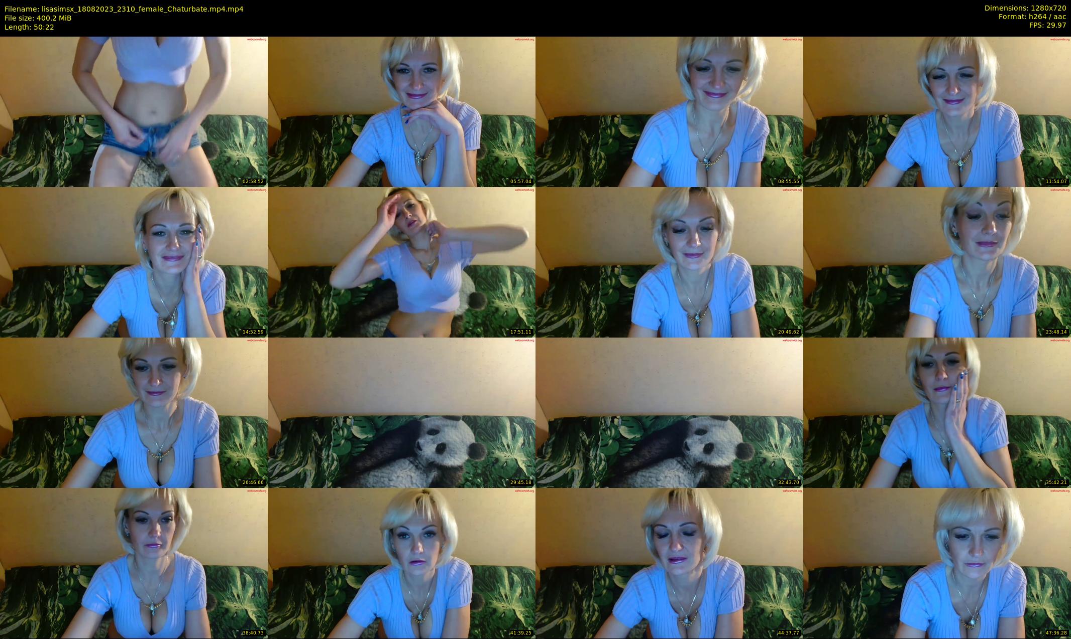 lisasimsx — 51 minute Chaturbate female cam show recording, 720p, Aug 18, 2023