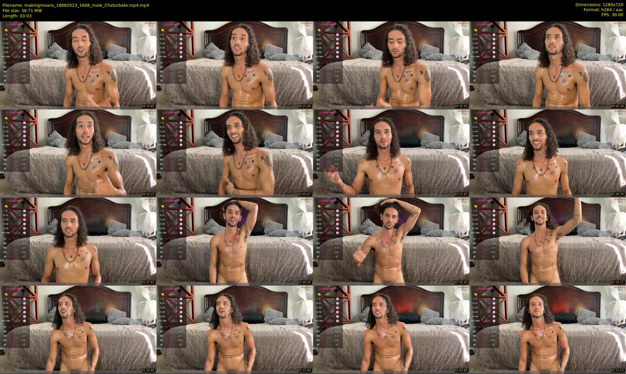 makingmoans — 4 minute Chaturbate male cam show recording, 720p, Aug 18, 2023