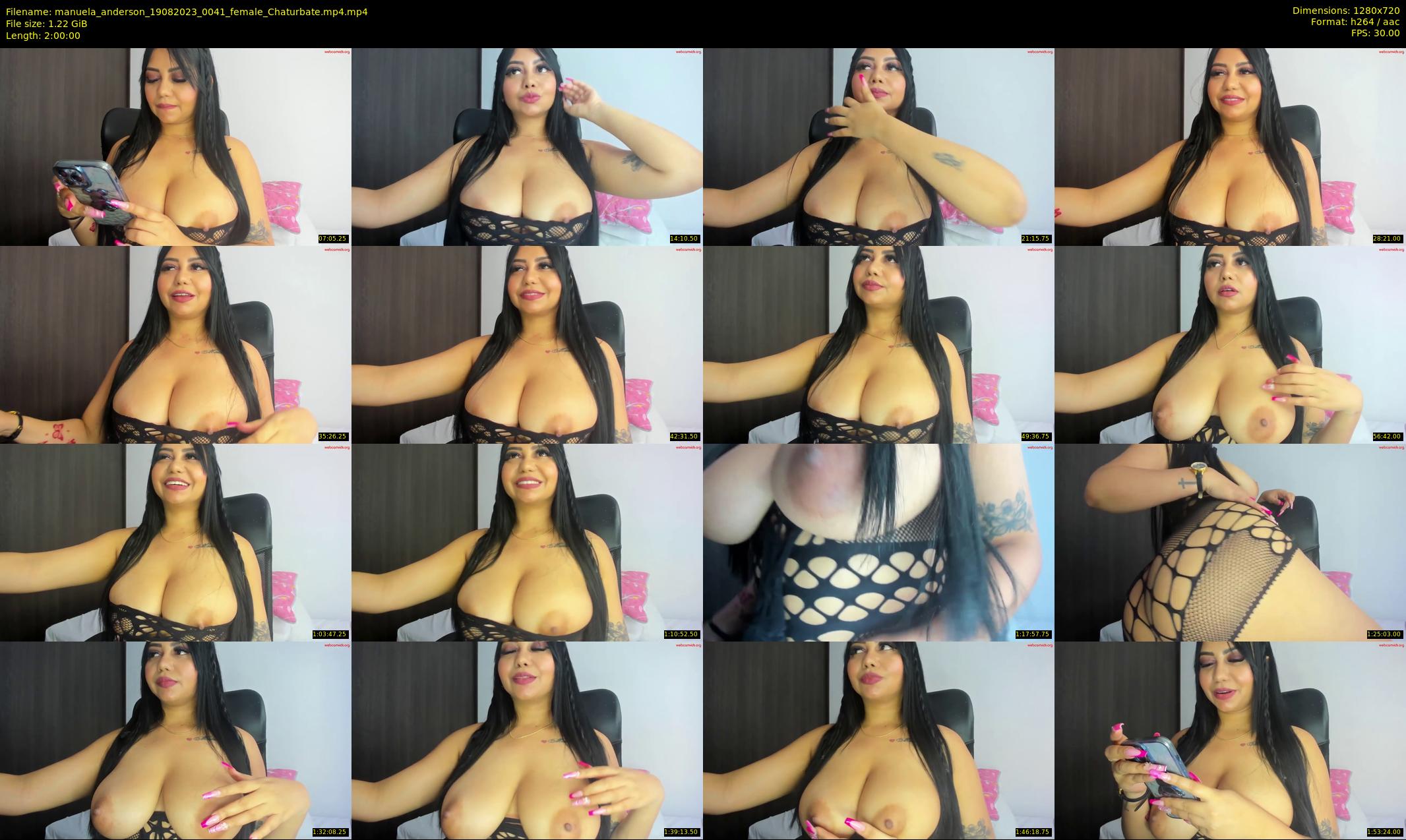 manuela_anderson — 120 minute Chaturbate female cam show recording, 720p, Aug 19, 2023