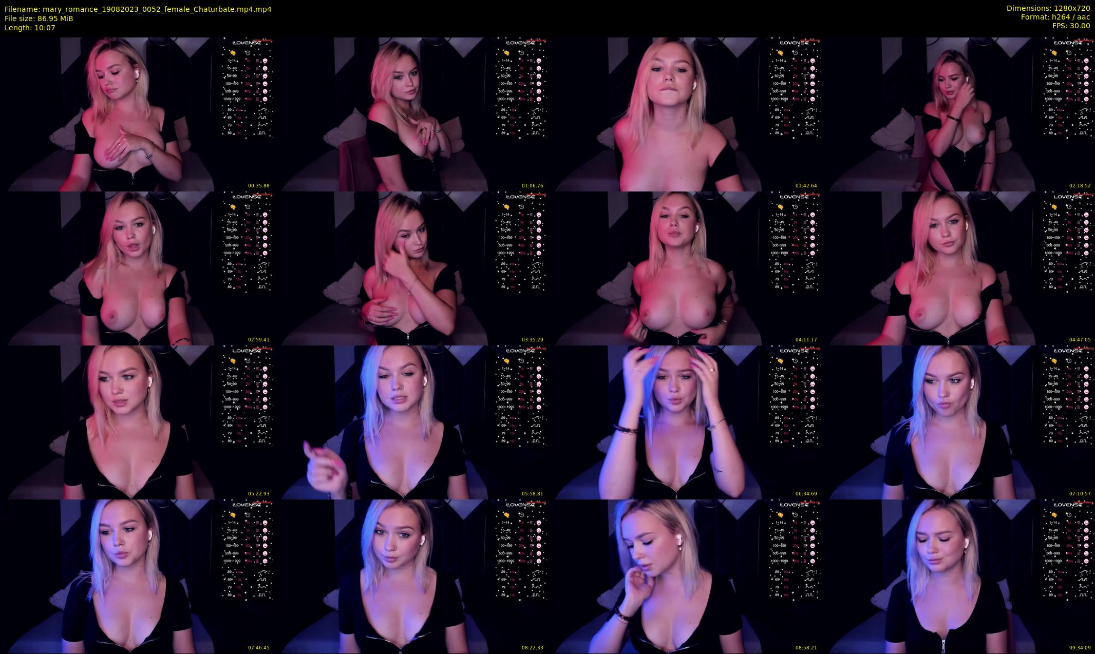 mary_romance — 11 minute Chaturbate female cam show recording, 720p, Aug 19, 2023